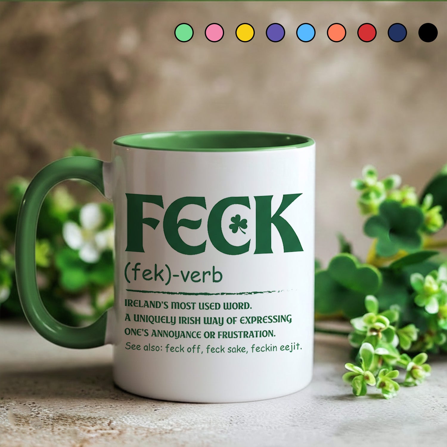 Accent Mug Funny Irish St. Patrick's Day Unique Gift For Father's Day - Image 11