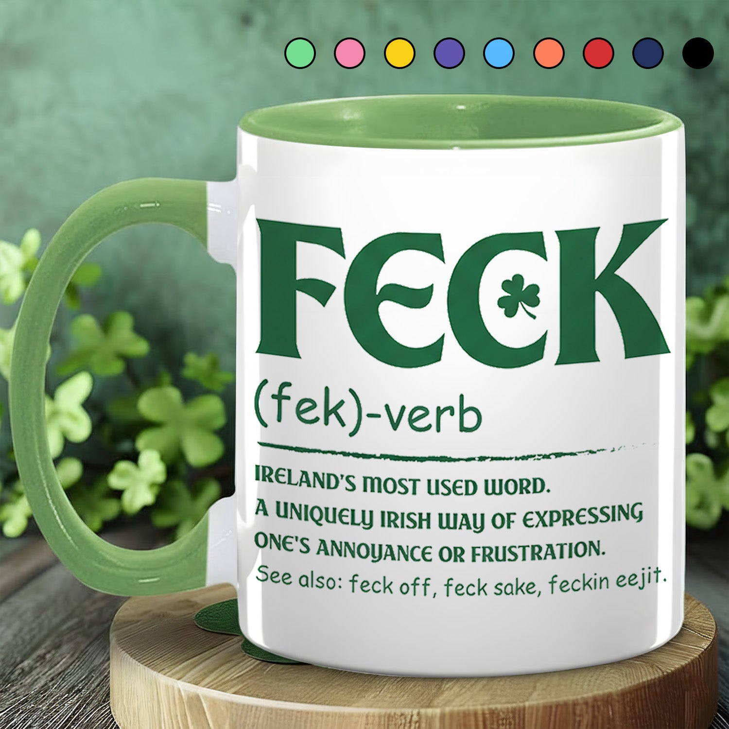 Accent Mug Funny Irish St. Patrick's Day Unique Gift For Father's Day - Image 12