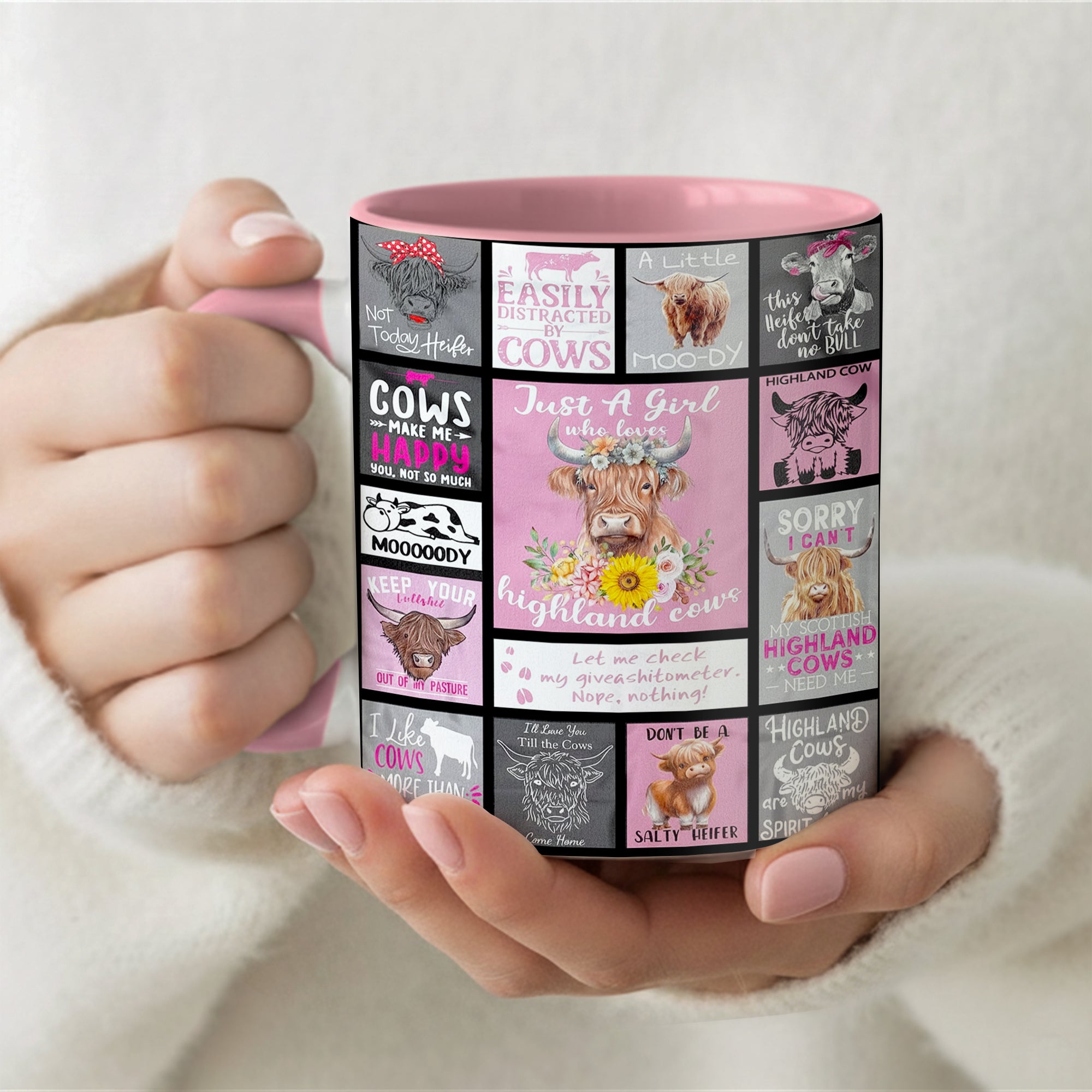 Adorable Cow Collection Accent Mug Presents For Cow Lovers - Image 3