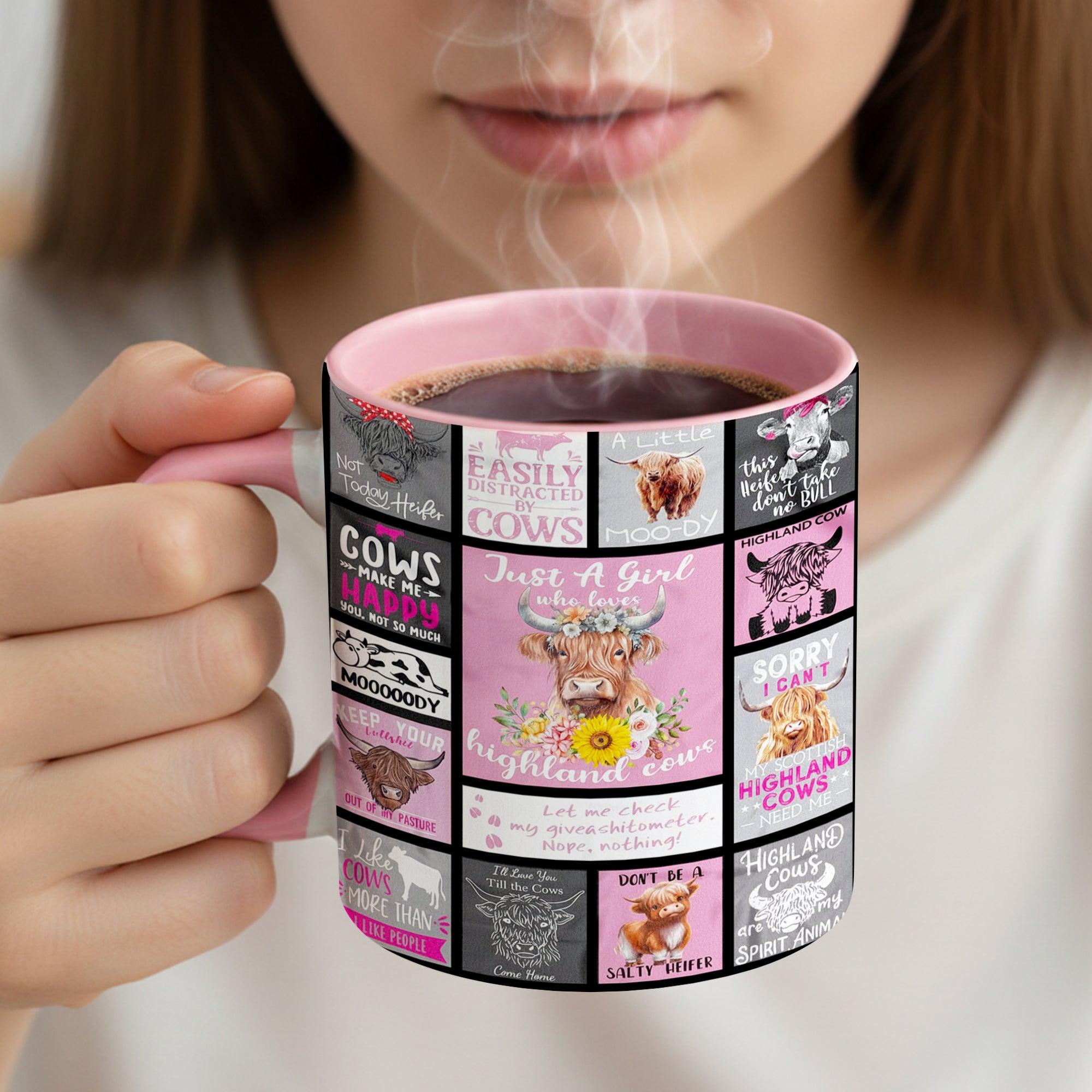 Adorable Cow Collection Accent Mug Presents For Cow Lovers - Image 4