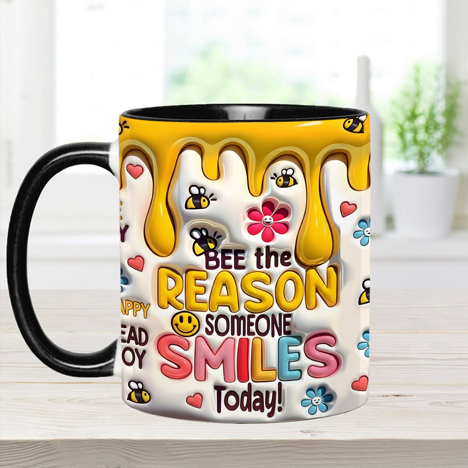 Bee Accent Mug Bee The Reason Presents For Beekeepers - Image 2