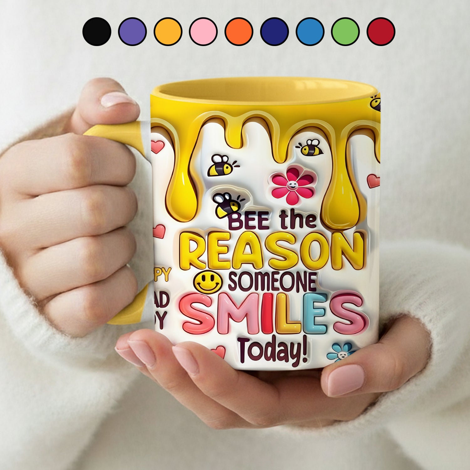 Bee Accent Mug Bee The Reason Presents For Beekeepers - Image 13
