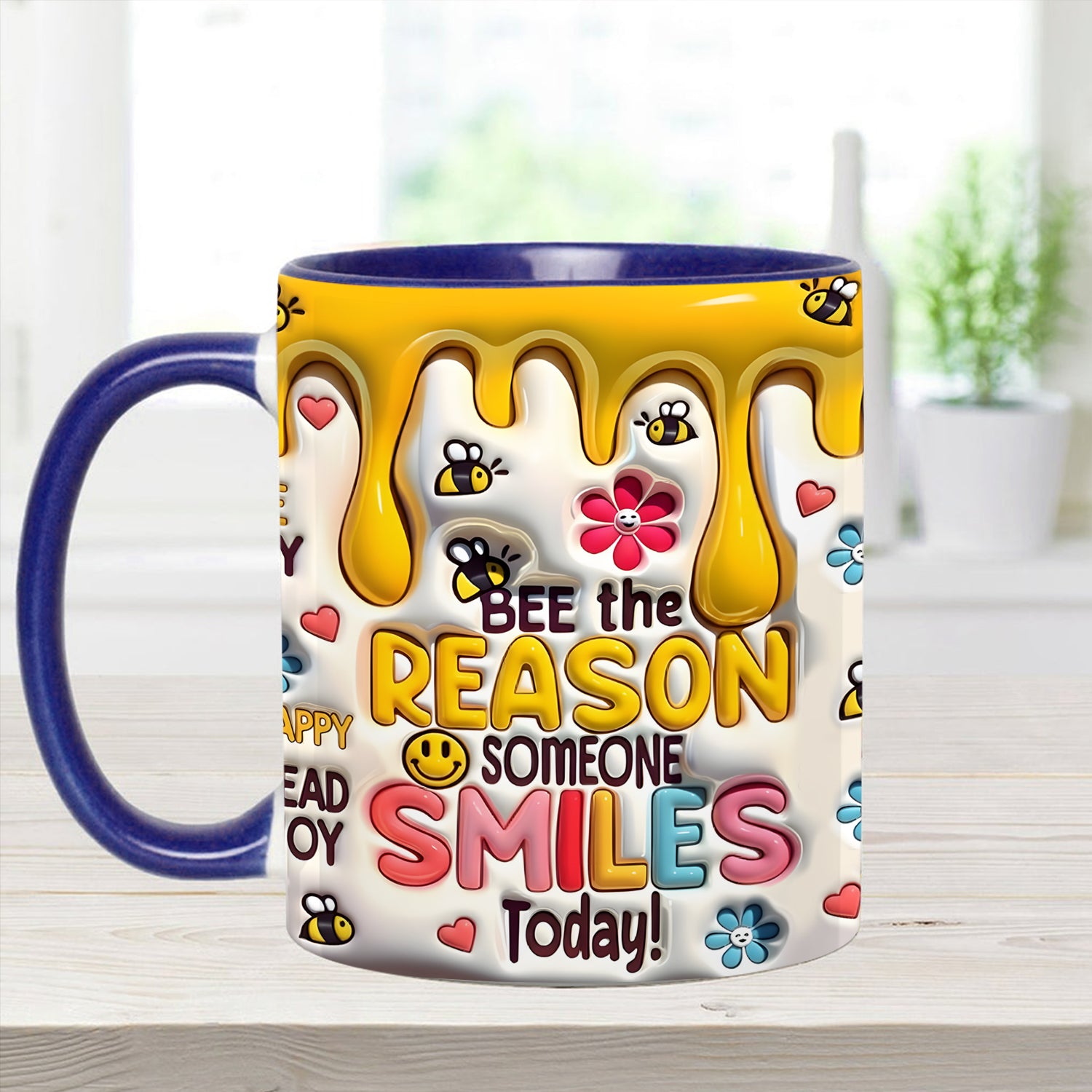Bee Accent Mug Bee The Reason Presents For Beekeepers - Image 8