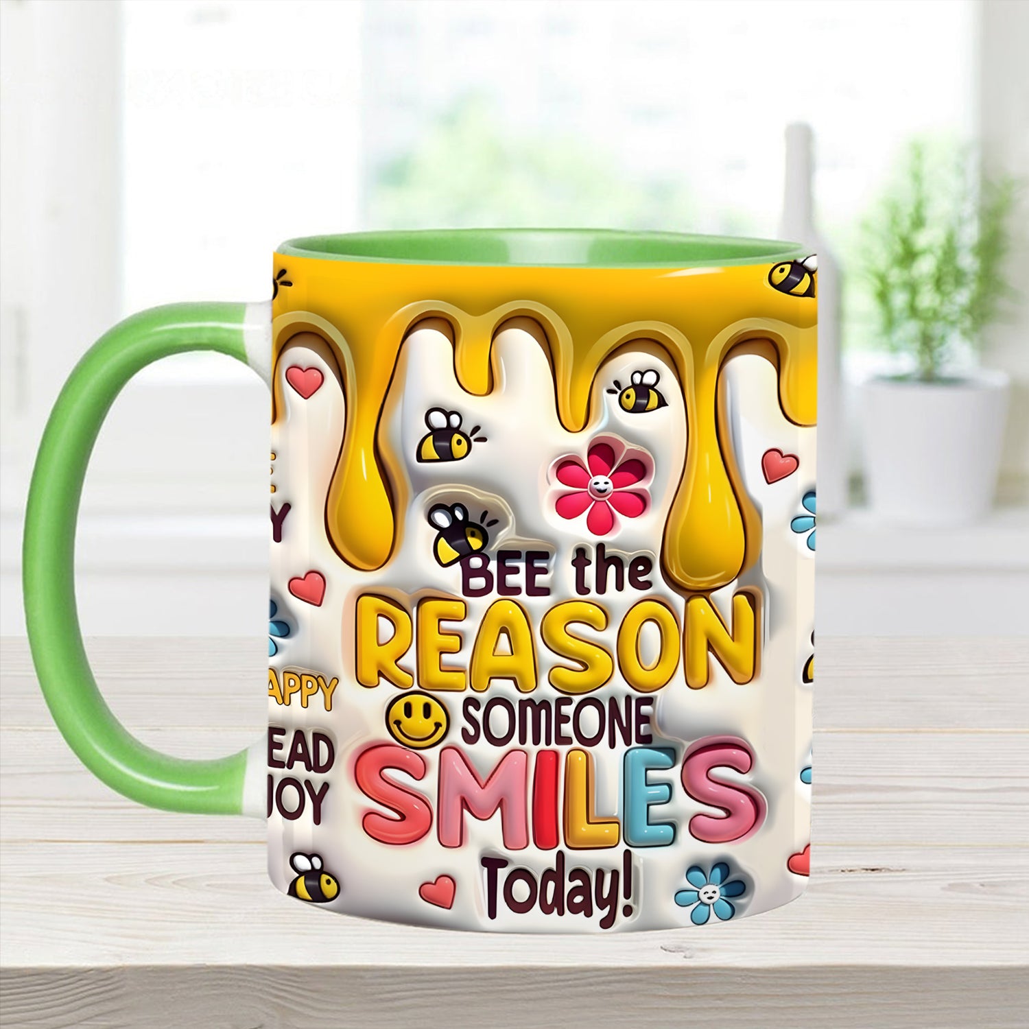 Bee Accent Mug Bee The Reason Presents For Beekeepers - Image 3