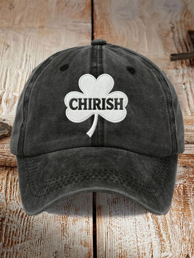 Chicago Irish Saint Patrick's Day Hat Embroidered Cool St Patricks Day Gifts For Dad - Image 2