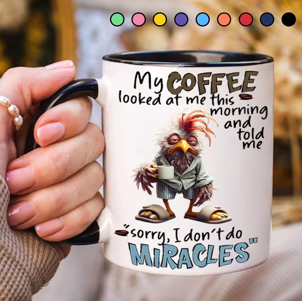 Chicken Funny Accent Mug Gifts For People With Chickens