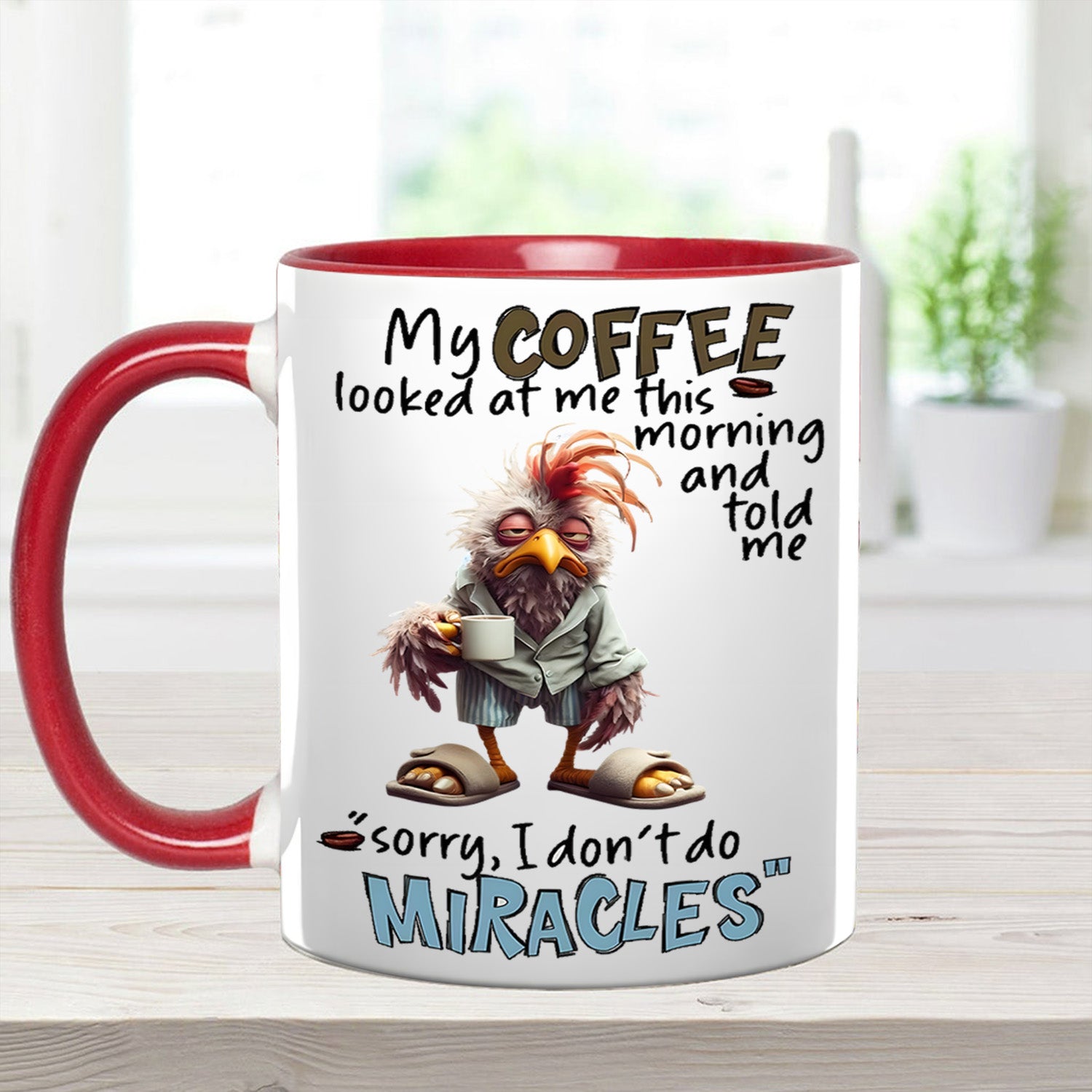 Chicken Funny Accent Mug Gifts For People With Chickens - Image 3