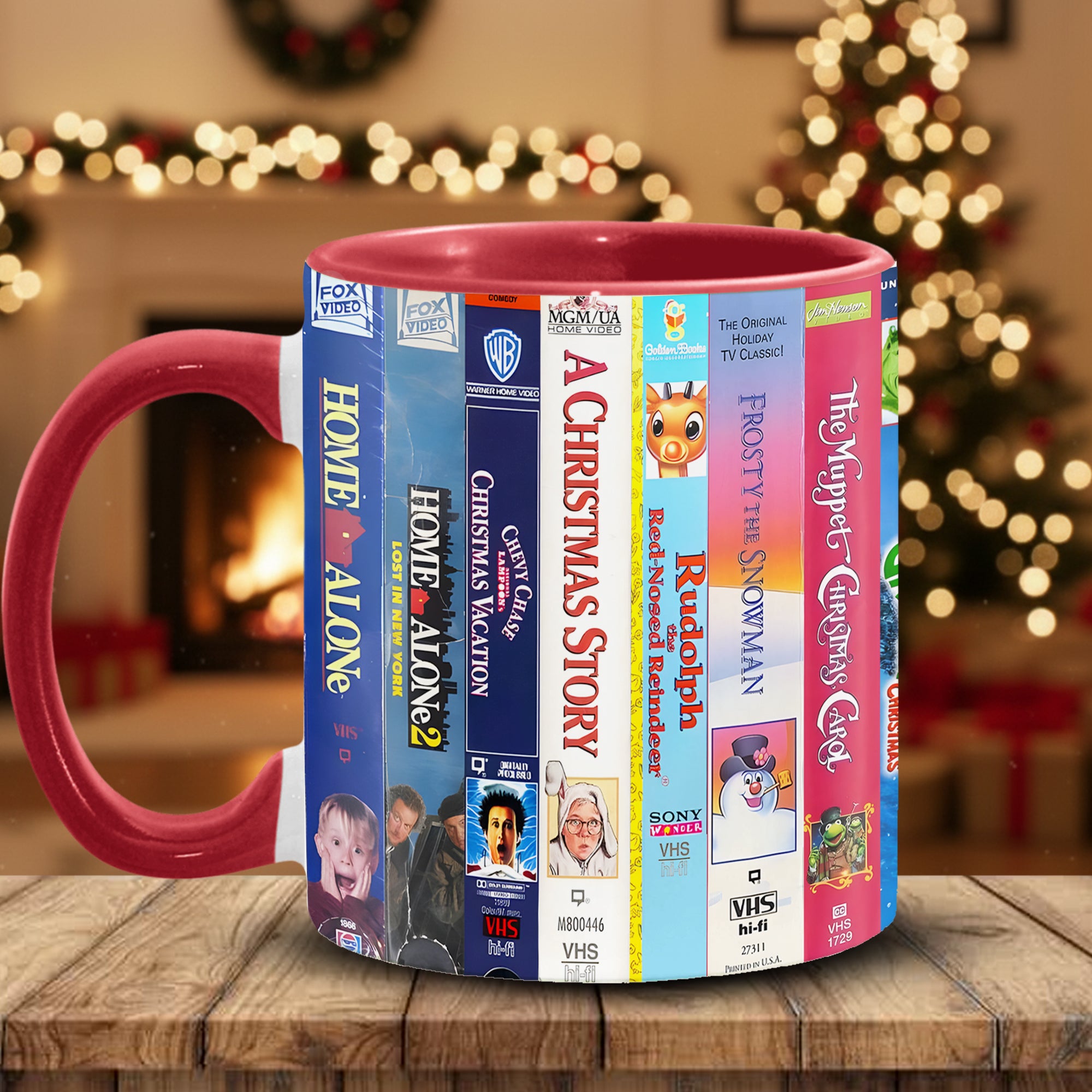 Christmas Accent Mug Christmas movie Christmas Gift Ideas For Girlfriend - Image 16
