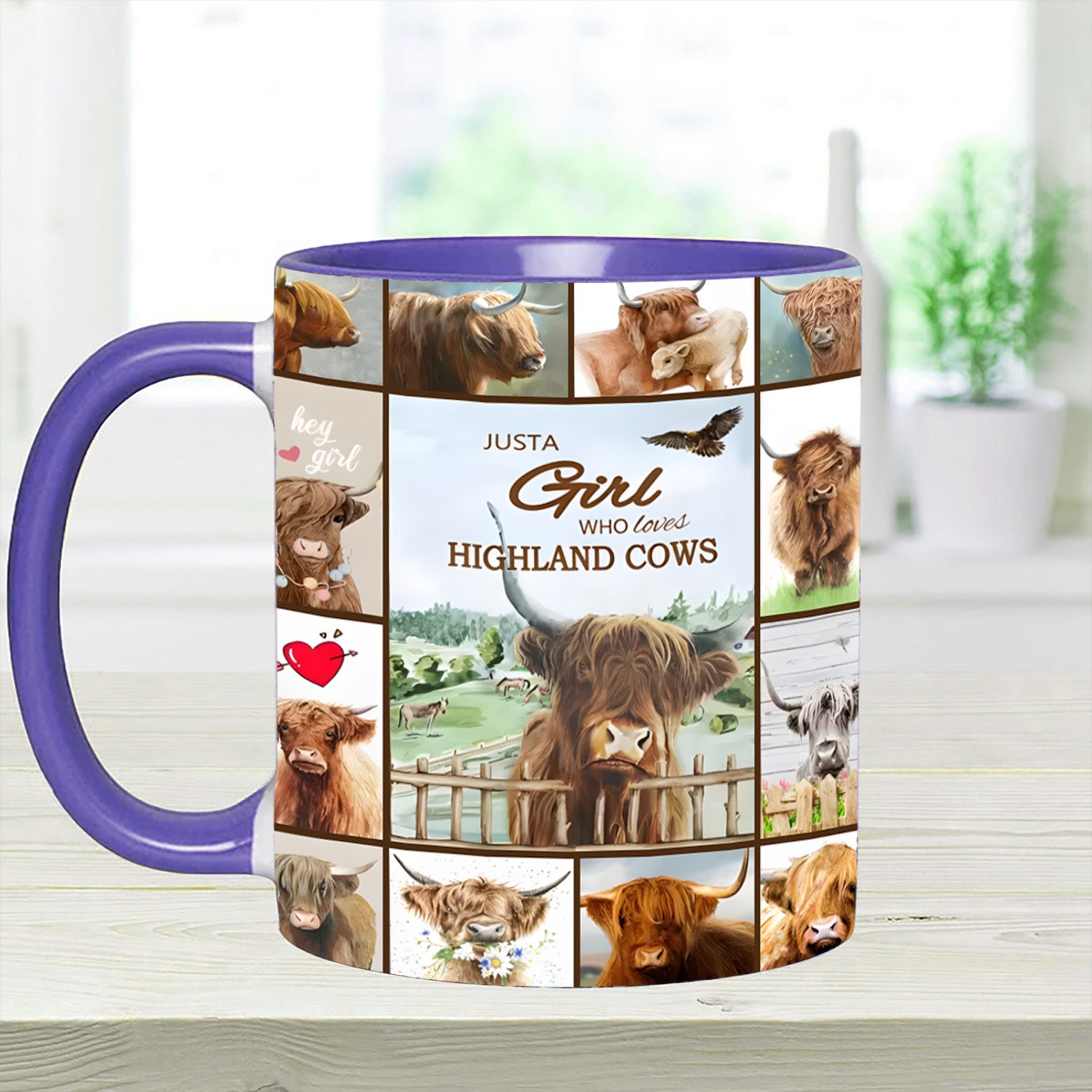 Cow Collection Accent Mug Gifts For Highland Cow Lovers - Image 5