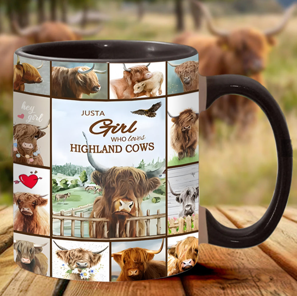 Cow Collection Accent Mug Gifts For Highland Cow Lovers - Image 4
