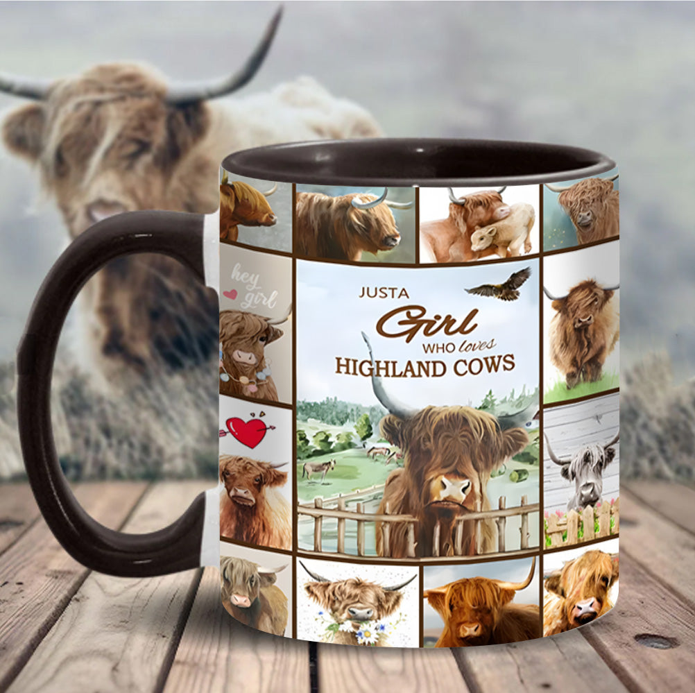Cow Collection Accent Mug Gifts For Highland Cow Lovers - Image 2