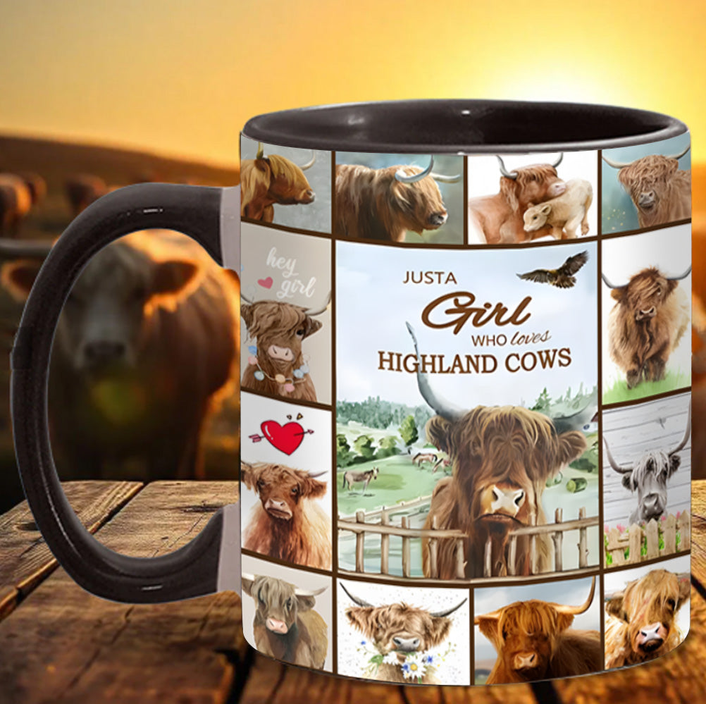 Cow Collection Accent Mug Gifts For Highland Cow Lovers