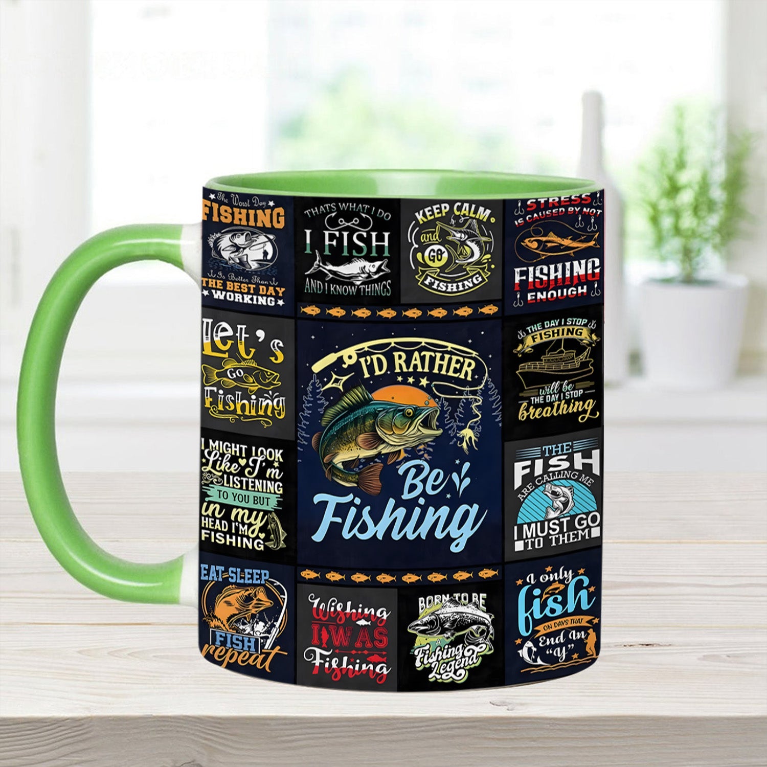 Fishing Collection Accent Mug Unique Gift Ideas For Him - Image 5