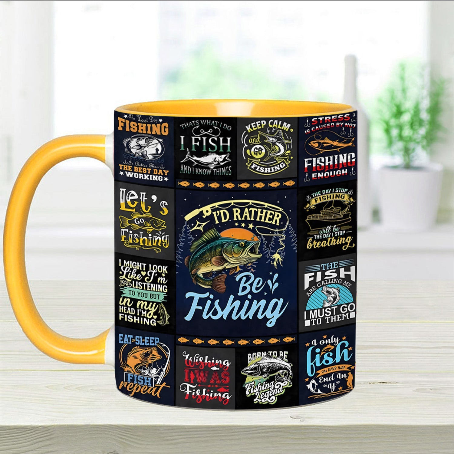 Fishing Collection Accent Mug Unique Gift Ideas For Him - Image 4