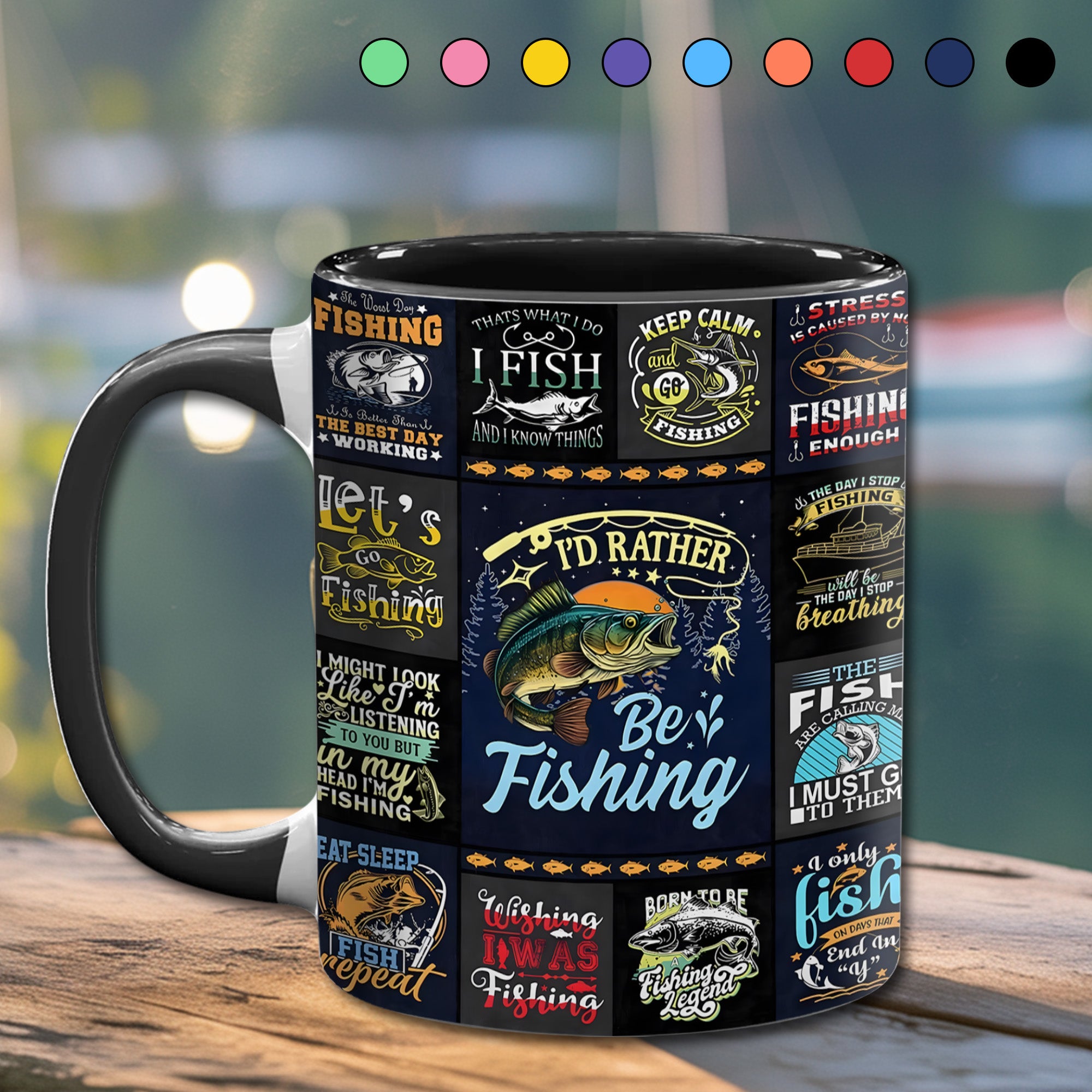 Fishing Collection Accent Mug Unique Gift Ideas For Him - Image 11