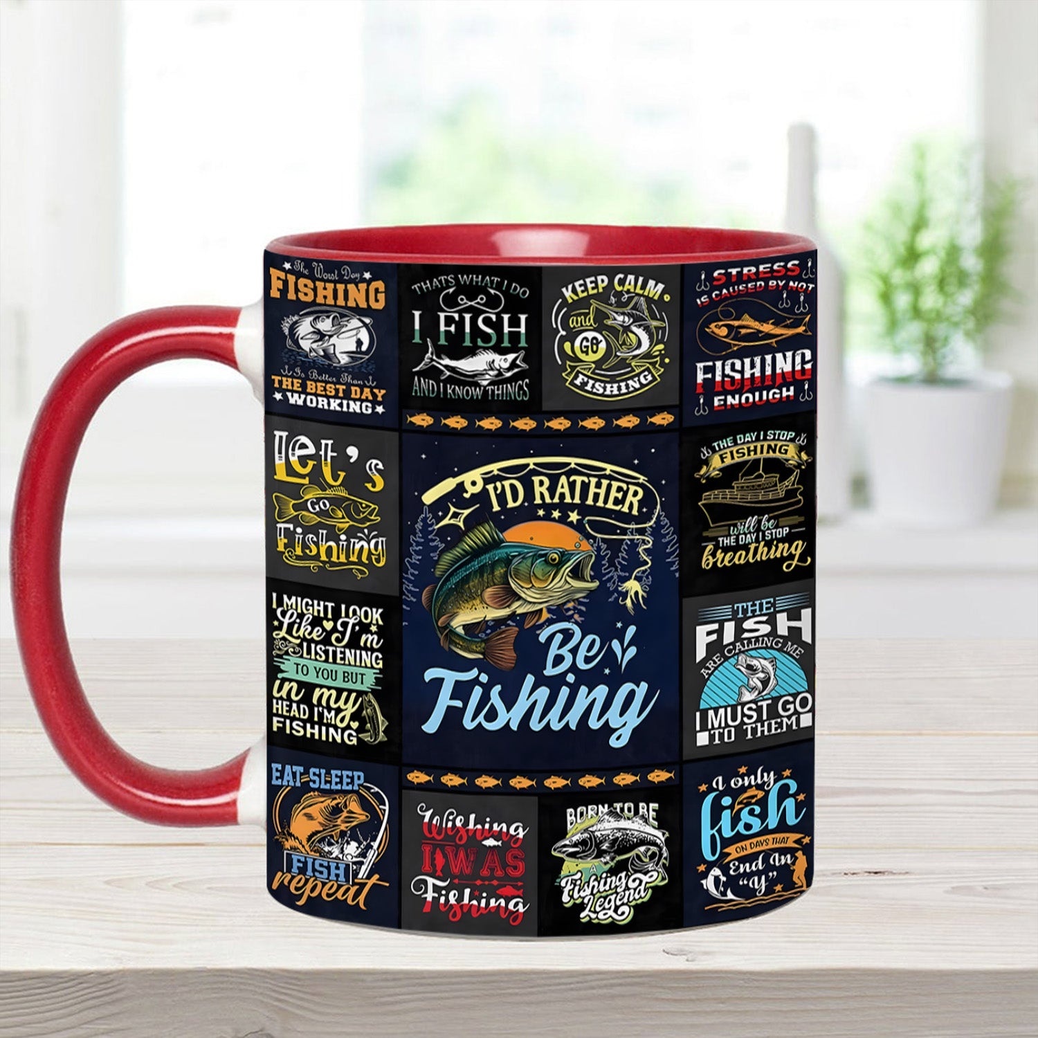 Fishing Collection Accent Mug Unique Gift Ideas For Him - Image 8