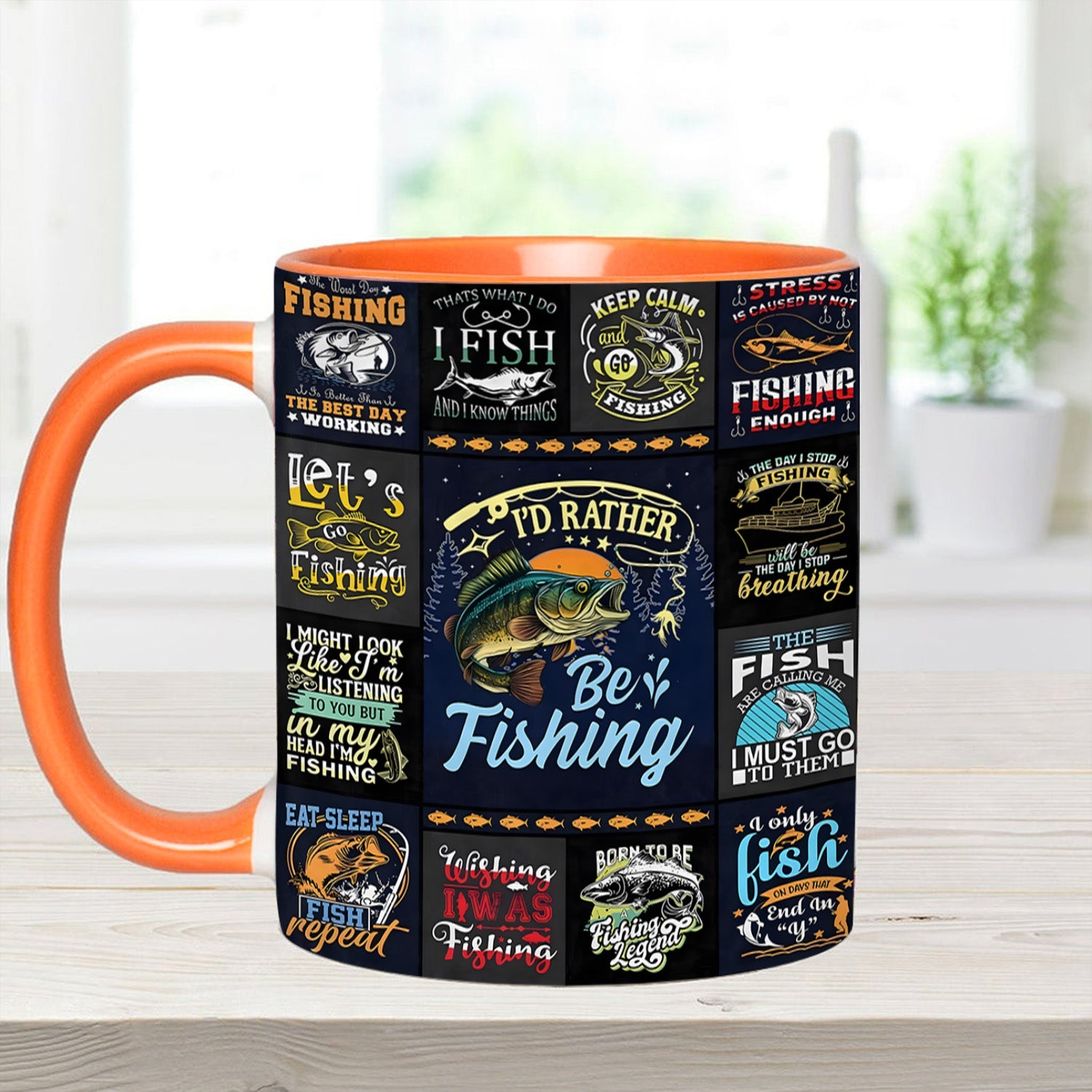 Fishing Collection Accent Mug Unique Gift Ideas For Him - Image 7