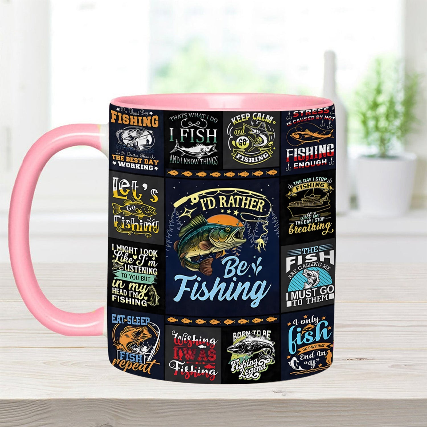 Fishing Collection Accent Mug Unique Gift Ideas For Him - Image 3