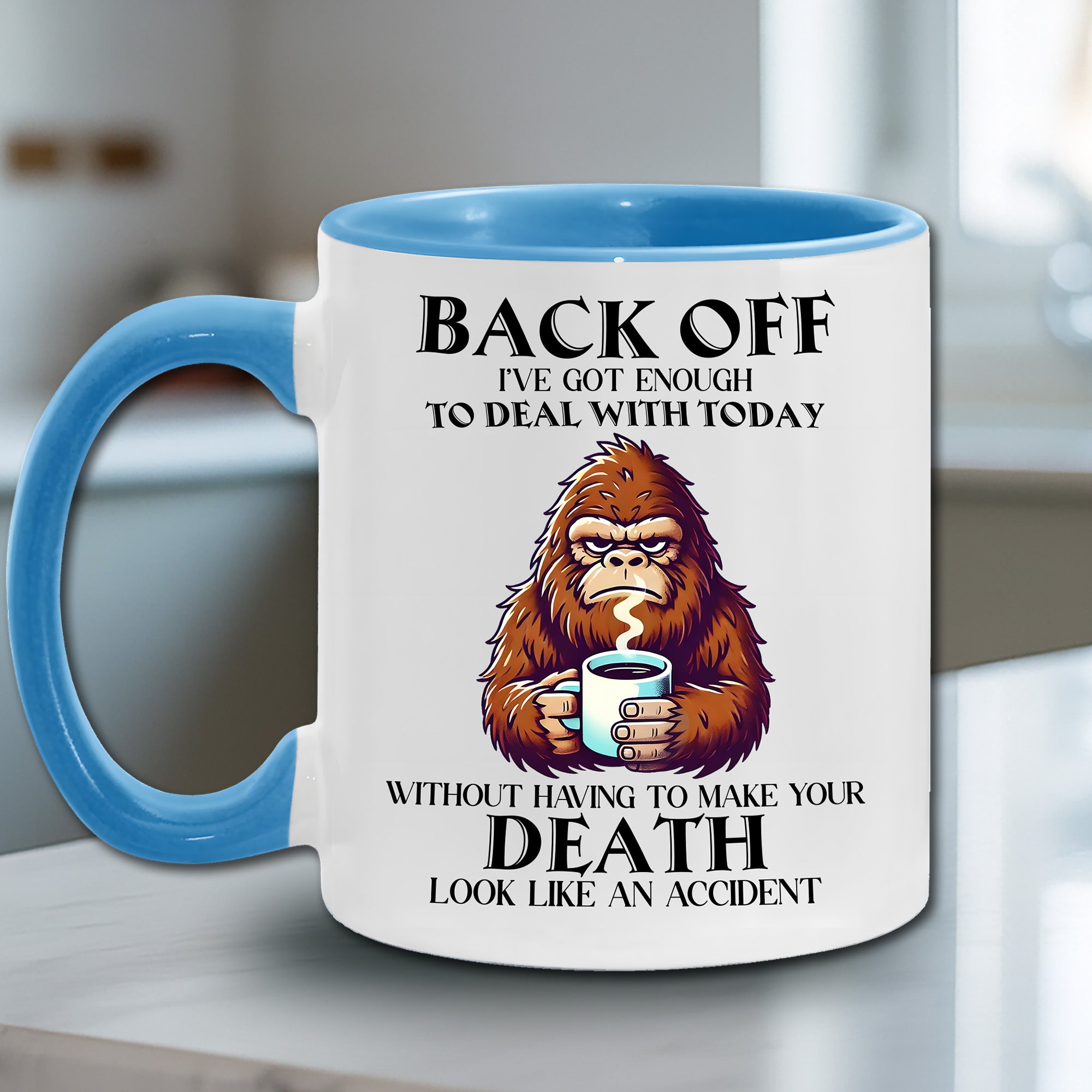 Funny Bigfoot Coffee Accent Mug Gifts For Bigfoot Lovers - Image 3