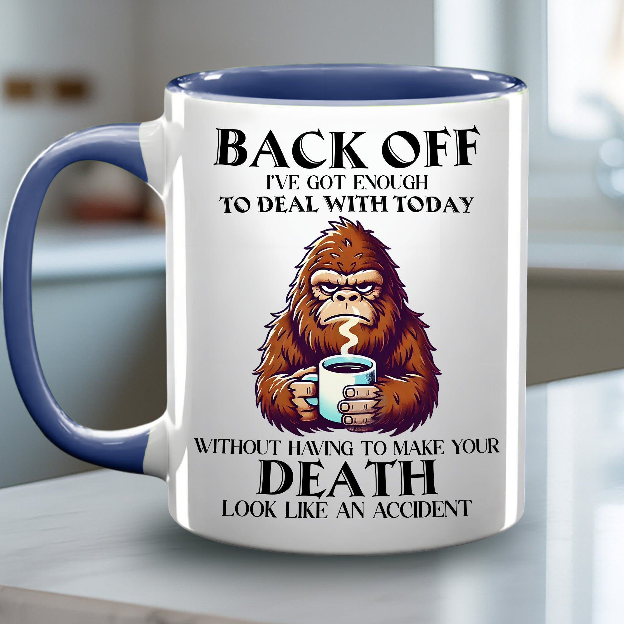 Funny Bigfoot Coffee Accent Mug Gifts For Bigfoot Lovers - Image 9