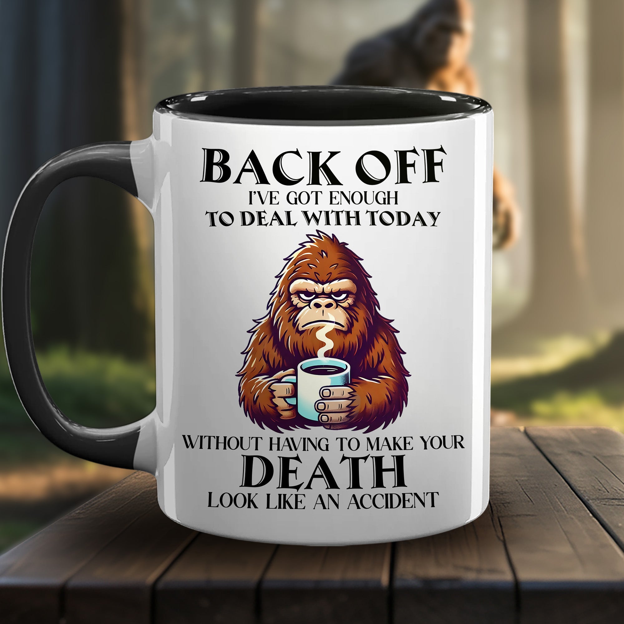 Funny Bigfoot Coffee Accent Mug Gifts For Bigfoot Lovers - Image 11