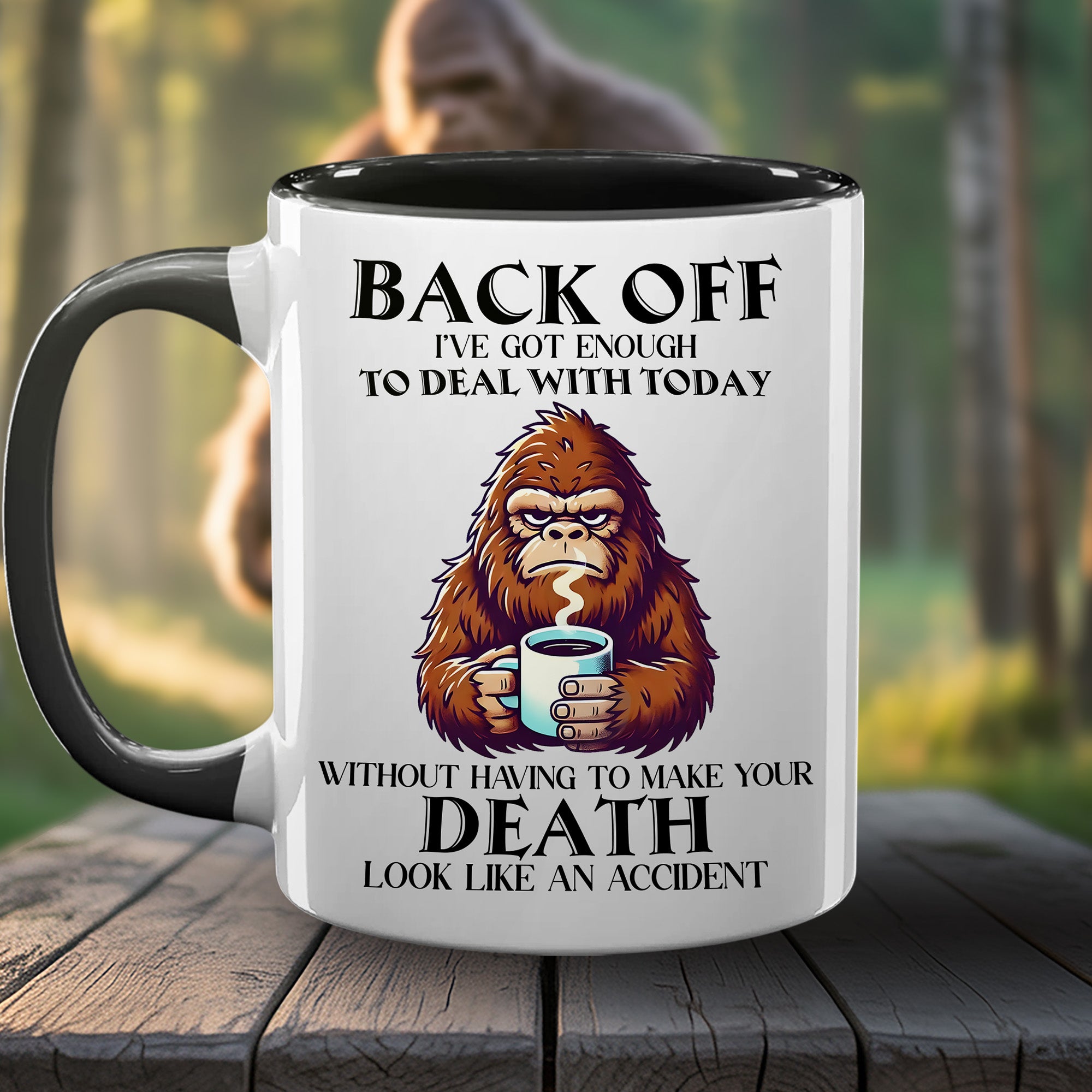 Funny Bigfoot Coffee Accent Mug Gifts For Bigfoot Lovers - Image 13