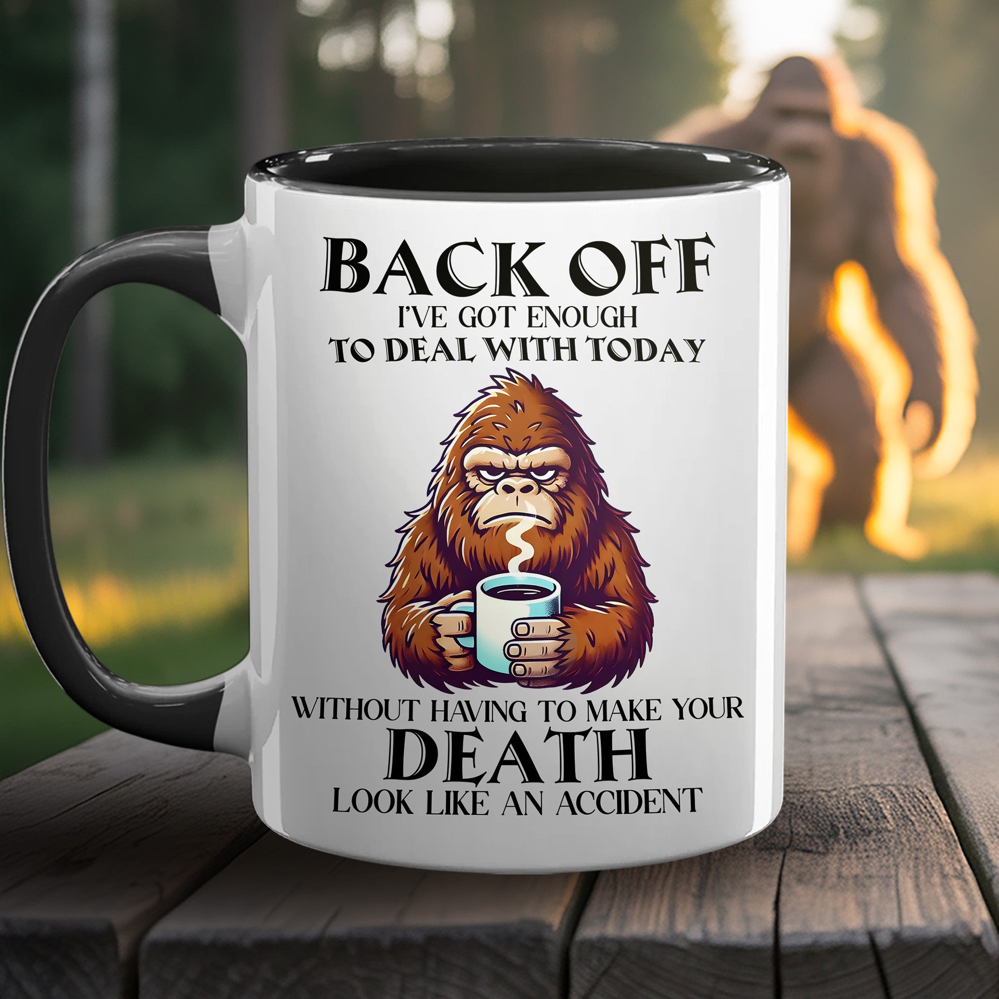 Funny Bigfoot Coffee Accent Mug Gifts For Bigfoot Lovers - Image 10