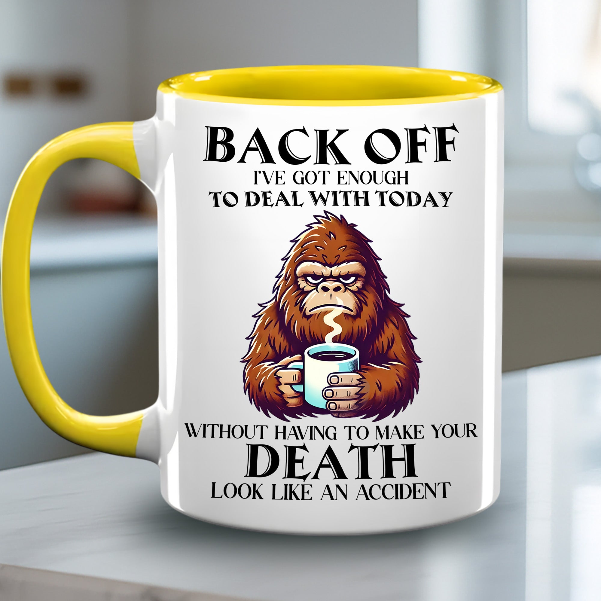 Funny Bigfoot Coffee Accent Mug Gifts For Bigfoot Lovers - Image 8