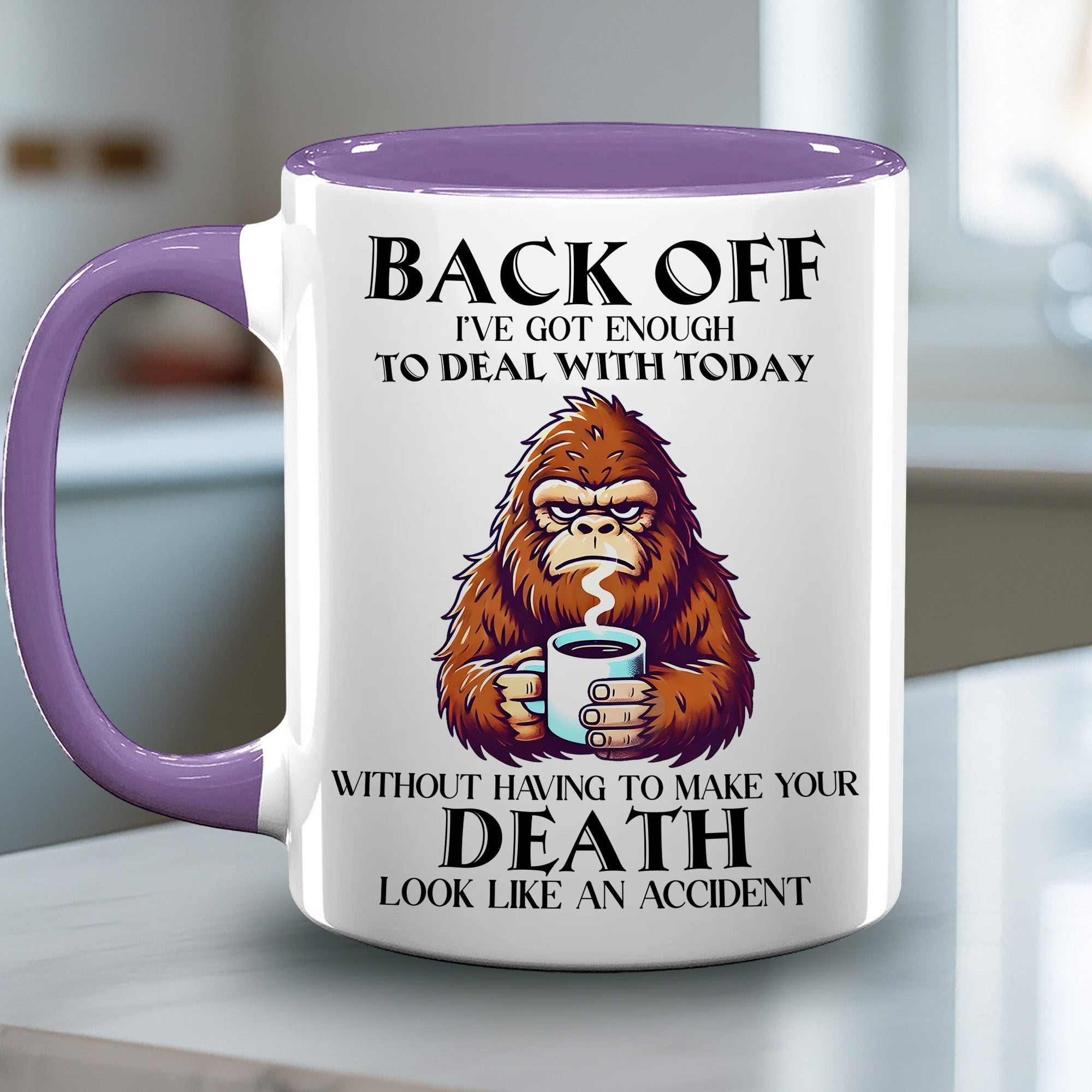 Funny Bigfoot Coffee Accent Mug Gifts For Bigfoot Lovers - Image 7