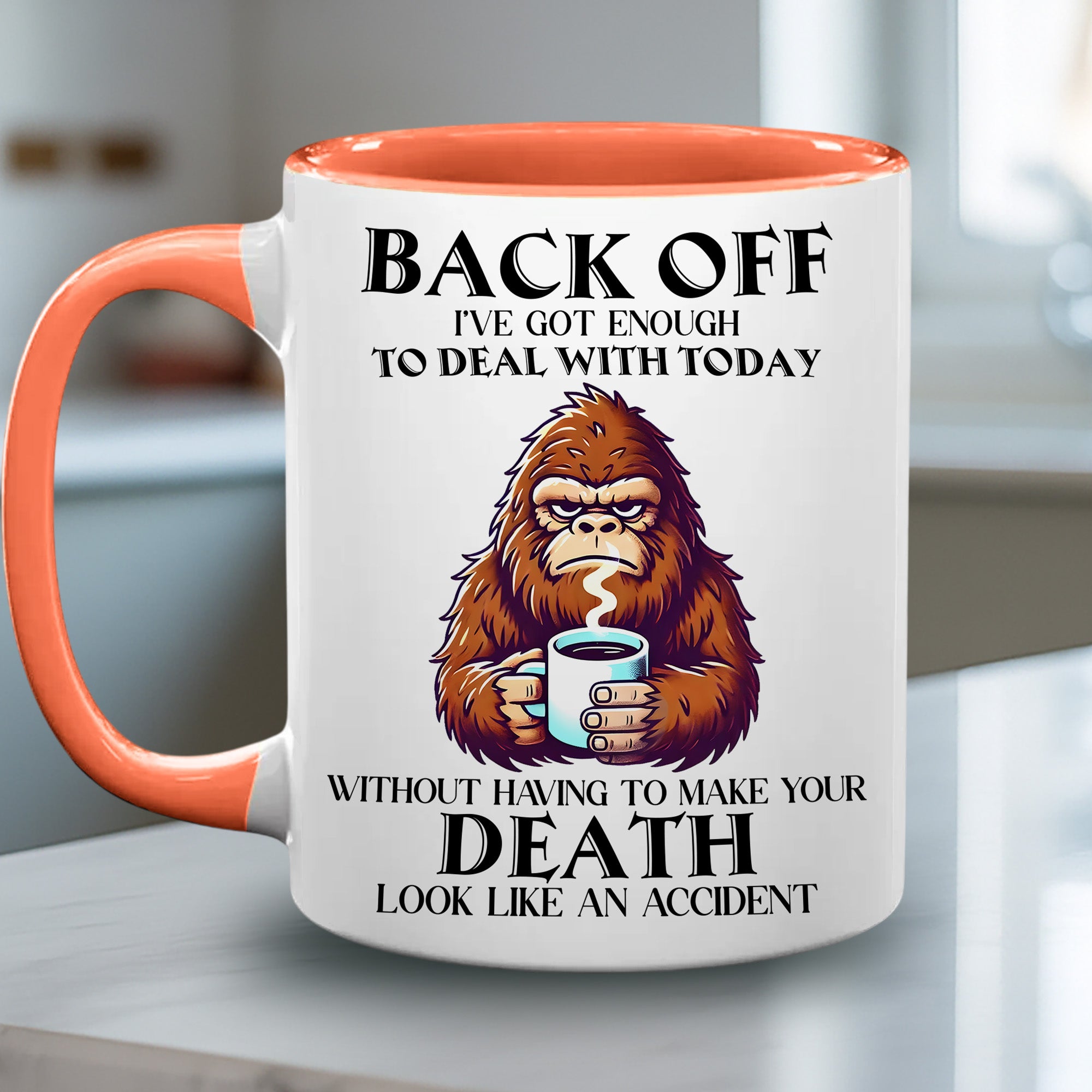 Funny Bigfoot Coffee Accent Mug Gifts For Bigfoot Lovers - Image 5