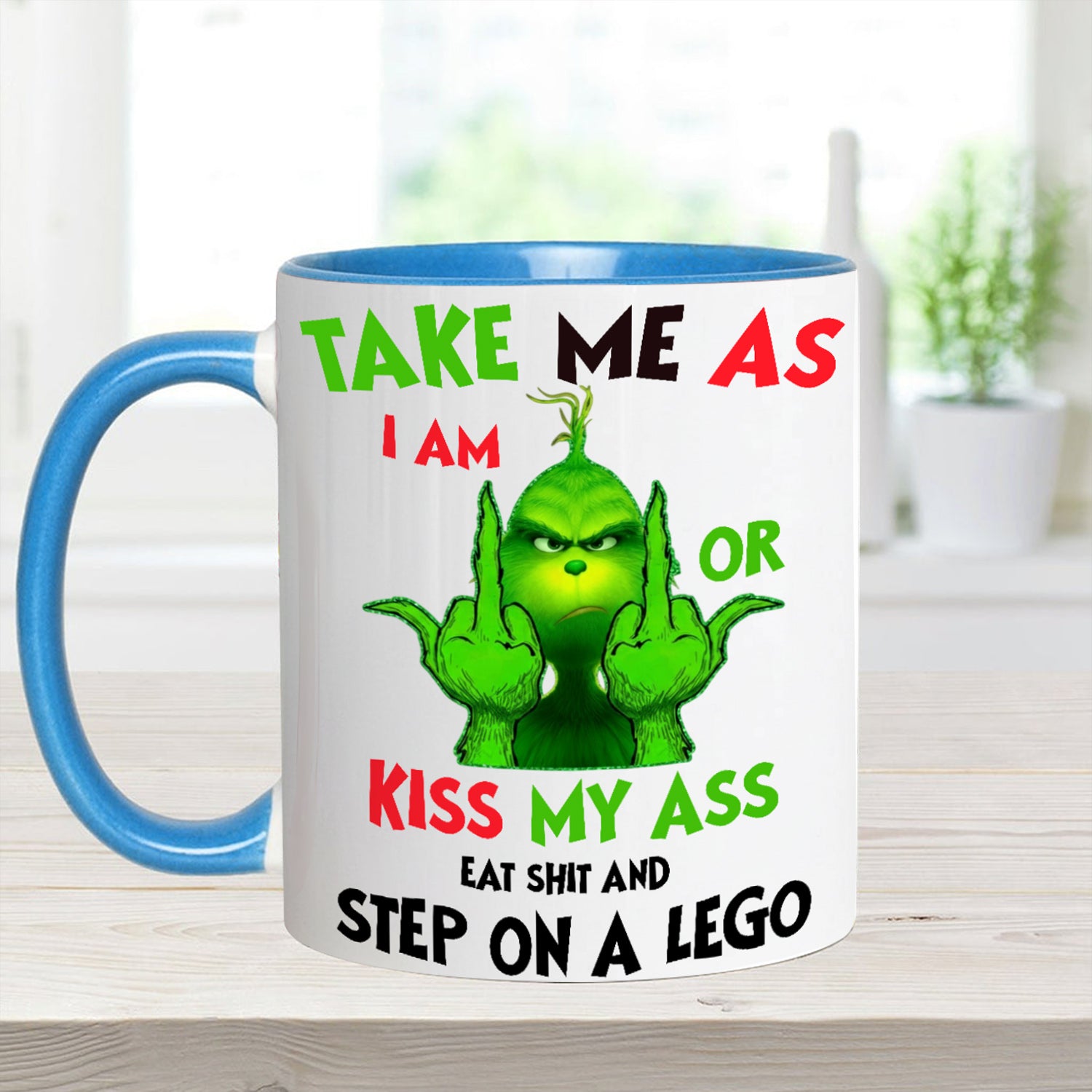 Funny Christmas Accent Mug Take Me As I Am Good Christmas Gifts For Girlfriend - Image 4