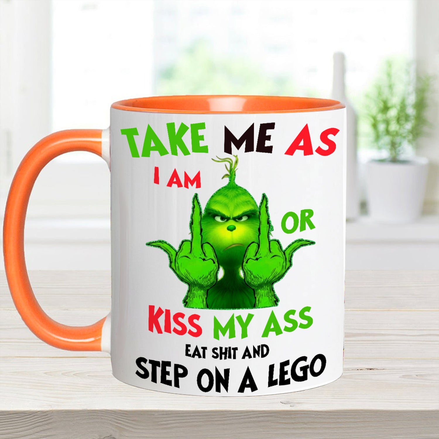 Funny Christmas Accent Mug Take Me As I Am Good Christmas Gifts For Girlfriend - Image 6