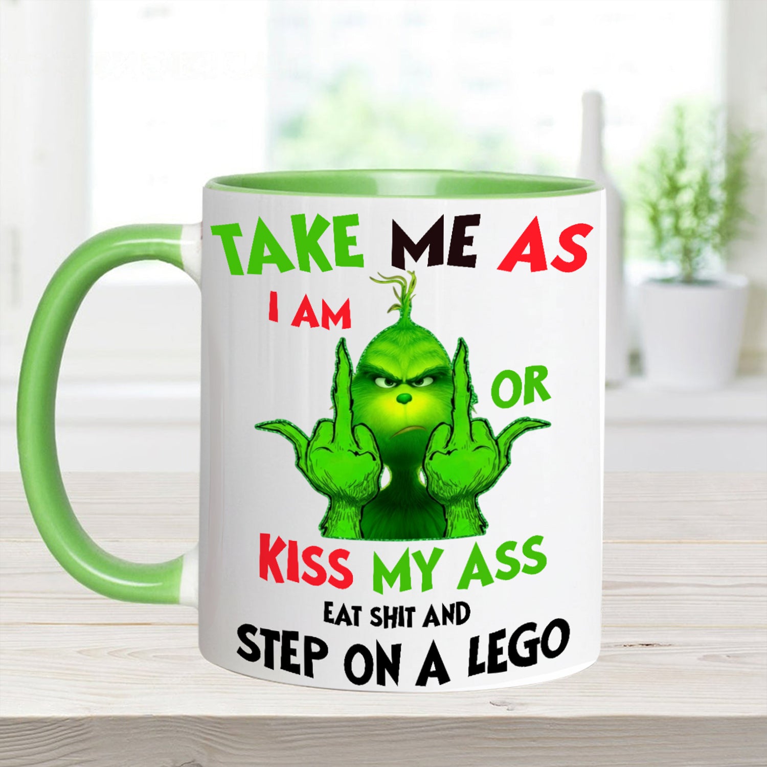 Funny Christmas Accent Mug Take Me As I Am Good Christmas Gifts For Girlfriend - Image 7
