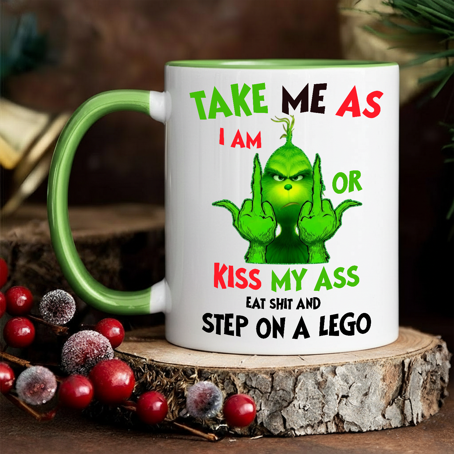 Funny Christmas Accent Mug Take Me As I Am Good Christmas Gifts For Girlfriend - Image 11