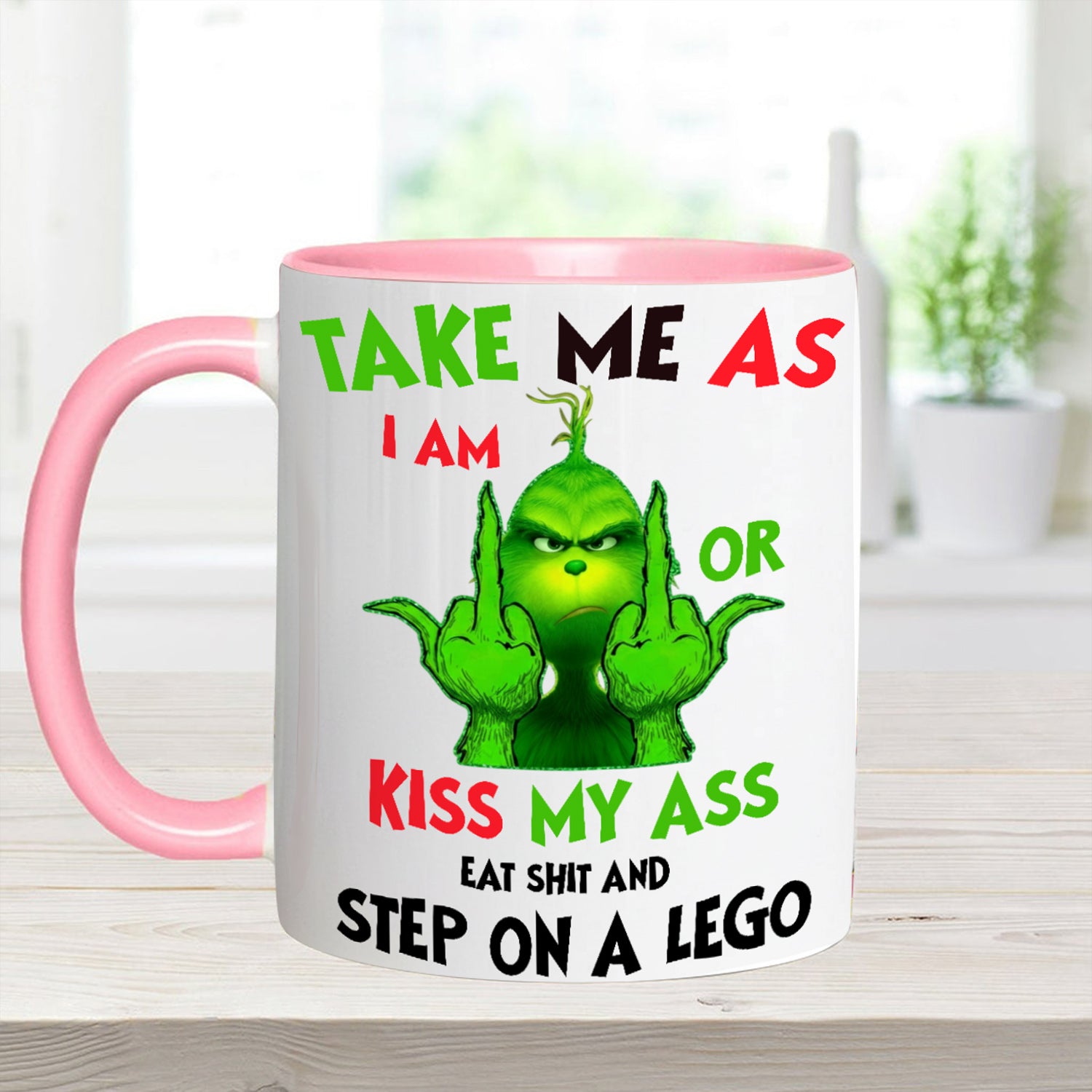 Funny Christmas Accent Mug Take Me As I Am Good Christmas Gifts For Girlfriend - Image 5