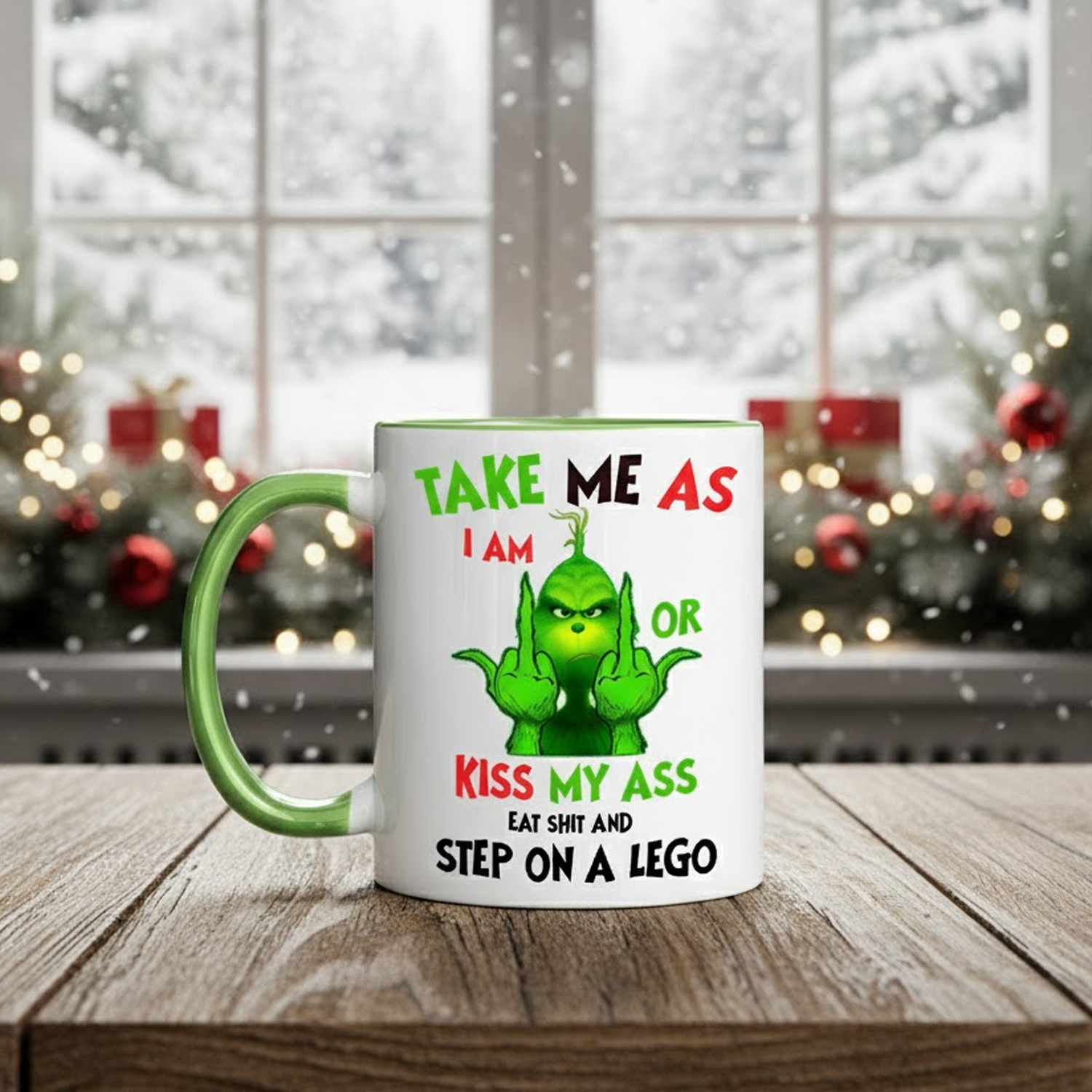 Funny Christmas Accent Mug Take Me As I Am Good Christmas Gifts For Girlfriend - Image 13