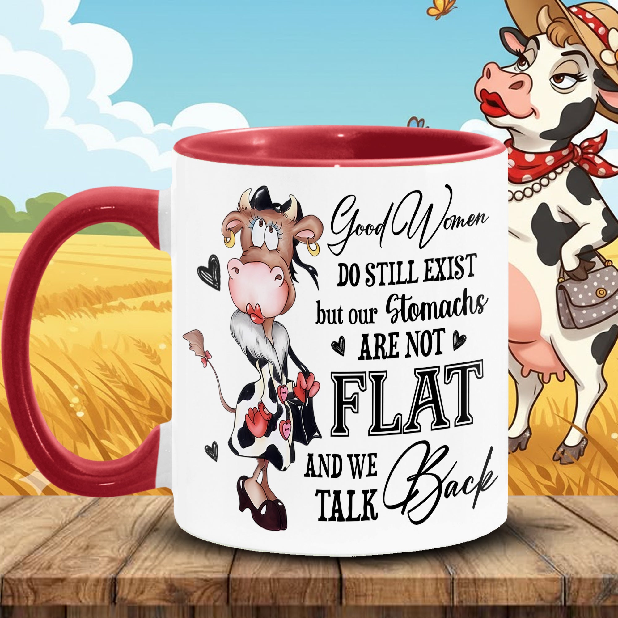 Funny Cow Accent Mug Good Women Do Still Exist Christmas Gifts For Cow Lovers