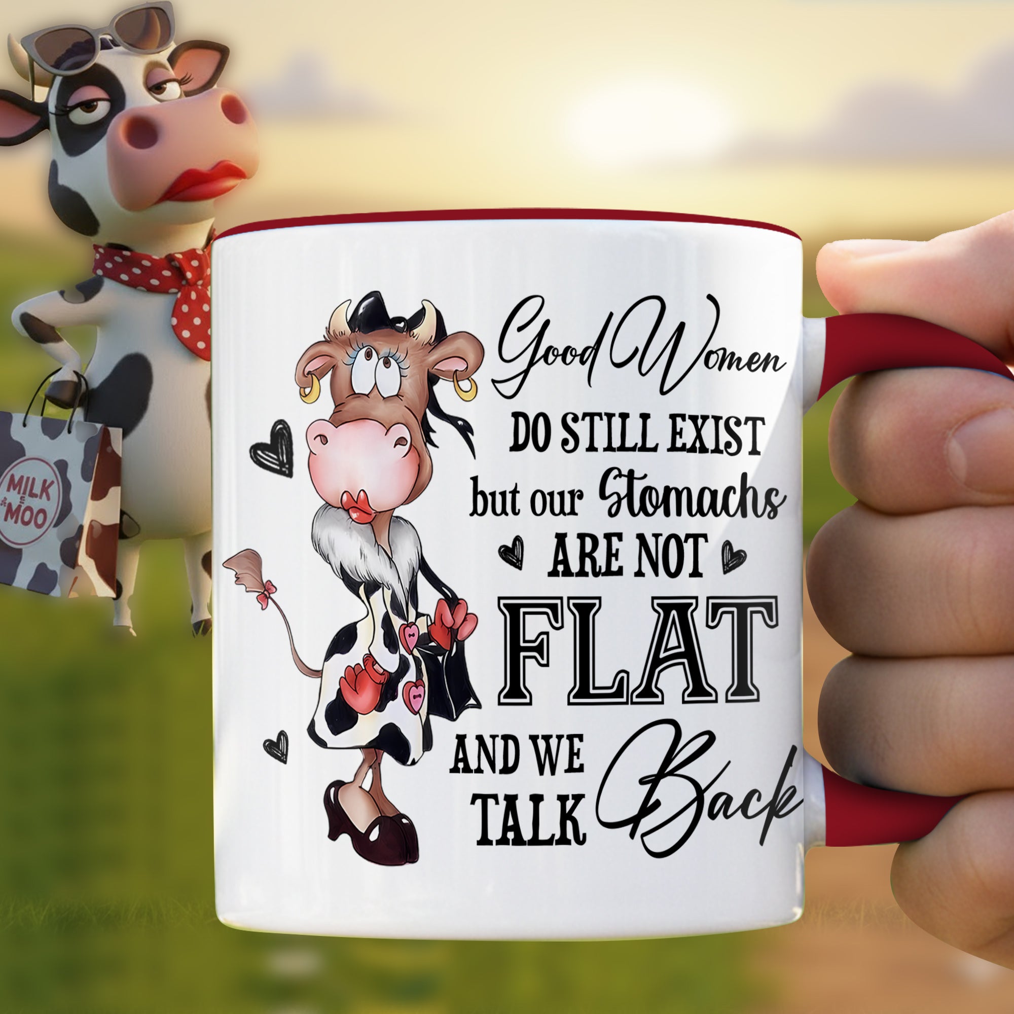 Funny Cow Accent Mug Good Women Do Still Exist Christmas Gifts For Cow Lovers - Image 12