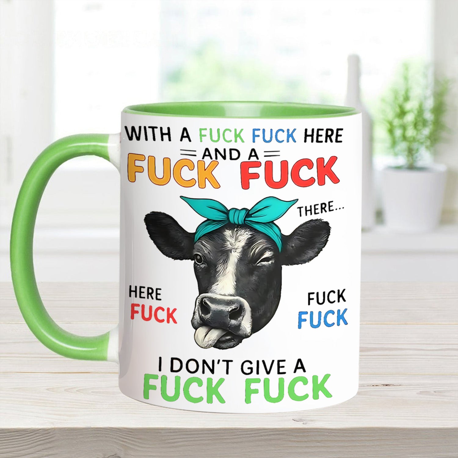 Funny Highland Cow Accent Mug Gifts For Highland Cow Lovers - Image 3