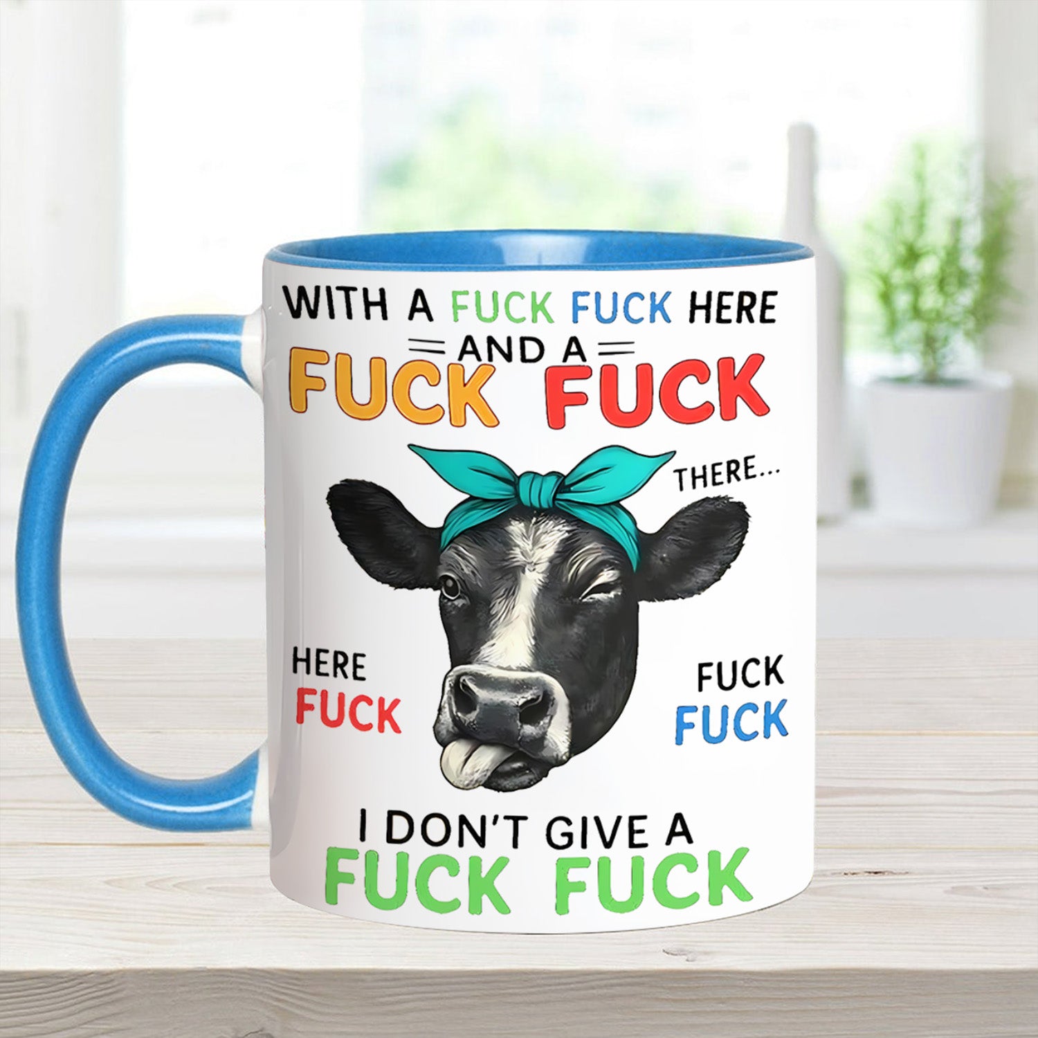 Funny Highland Cow Accent Mug Gifts For Highland Cow Lovers - Image 4