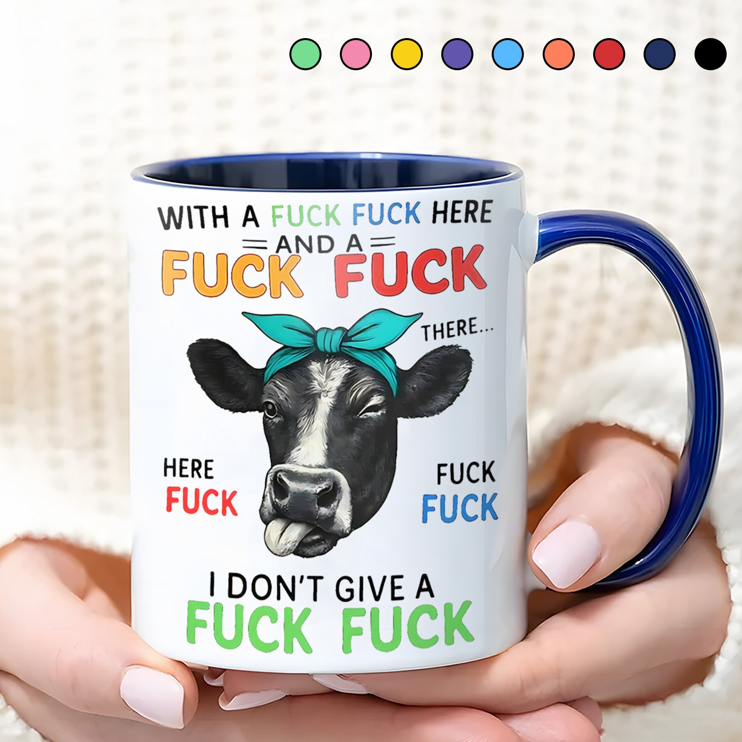 Funny Highland Cow Accent Mug Gifts For Highland Cow Lovers - Image 11