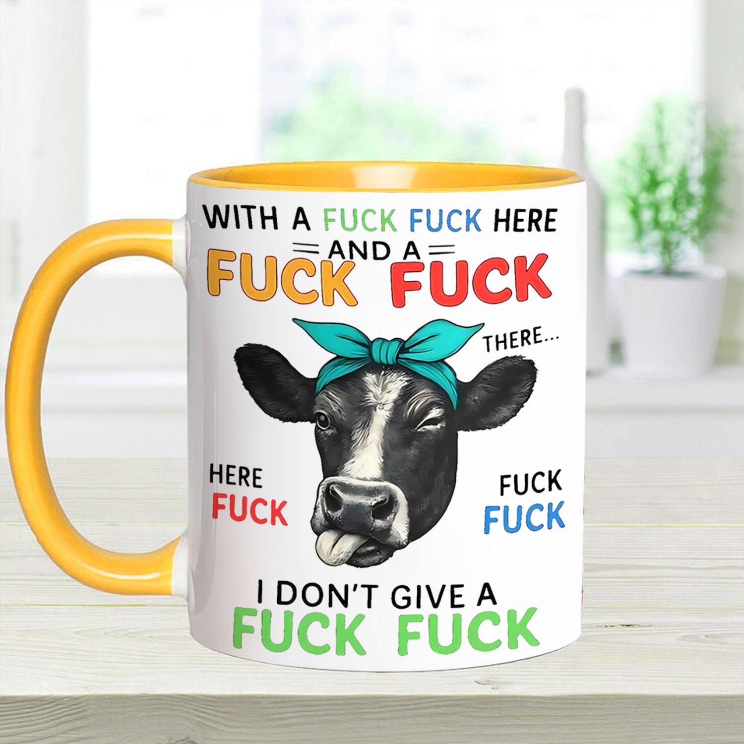 Funny Highland Cow Accent Mug Gifts For Highland Cow Lovers - Image 7