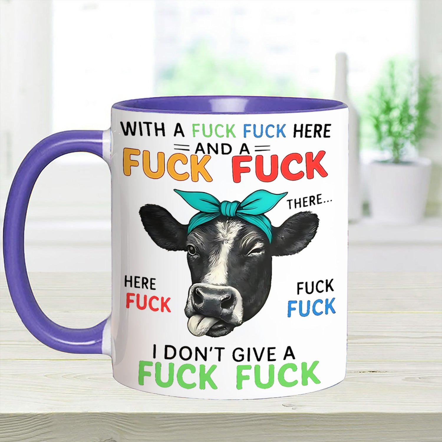 Funny Highland Cow Accent Mug Gifts For Highland Cow Lovers - Image 6