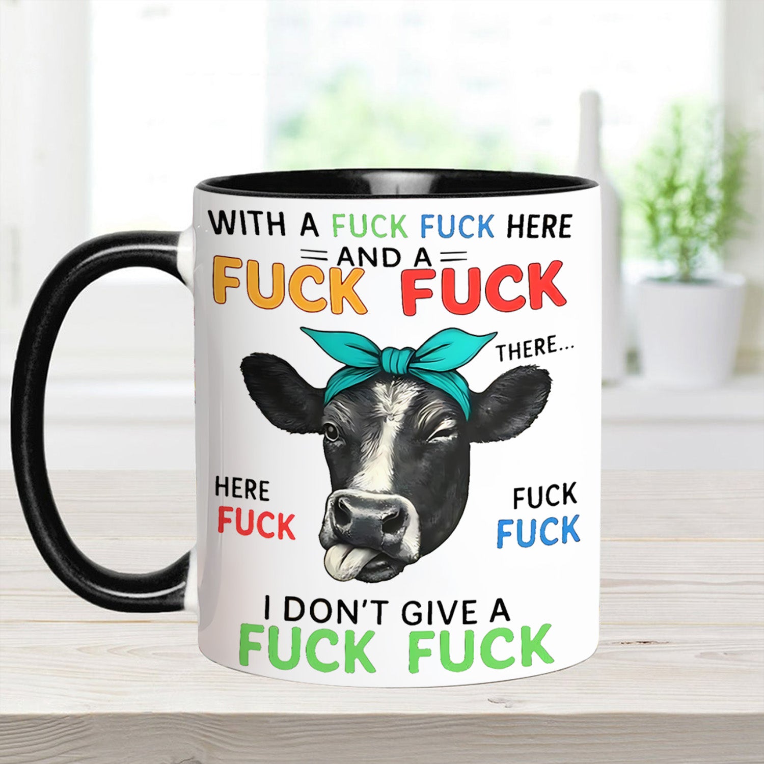 Funny Highland Cow Accent Mug Gifts For Highland Cow Lovers - Image 2