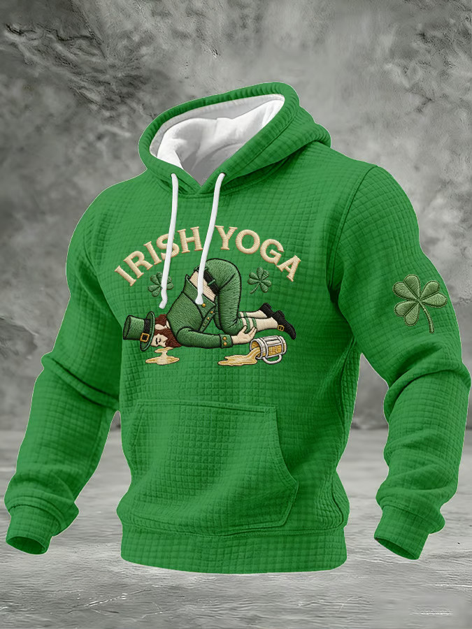 Here For The Shenanigans Malarkey Tomfoolery Hoodie St Patricks Day Hoodie Gifts For Dad - Image 2