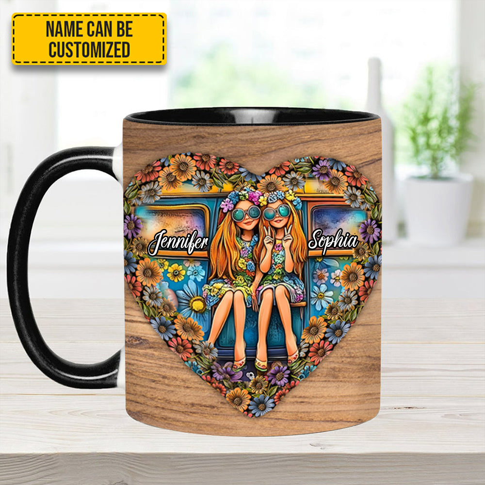 Hippie Personalized Accent Mug Gifts For Hippie Boyfriend - Image 5