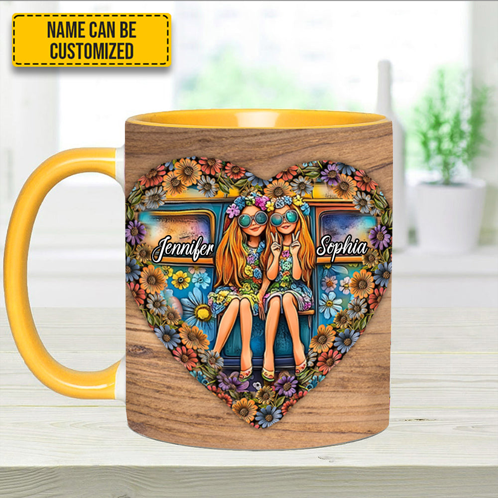 Hippie Personalized Accent Mug Gifts For Hippie Boyfriend - Image 7
