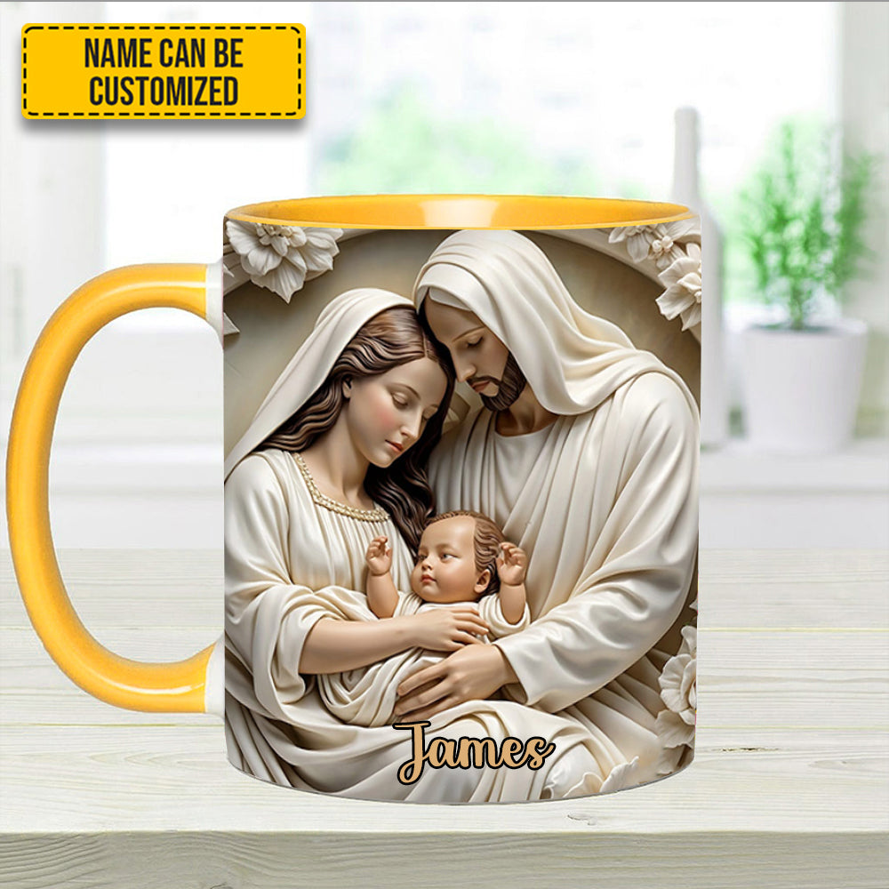 Holy Family Personalized Accent Mug Best Gift For Boyfriends - Image 11
