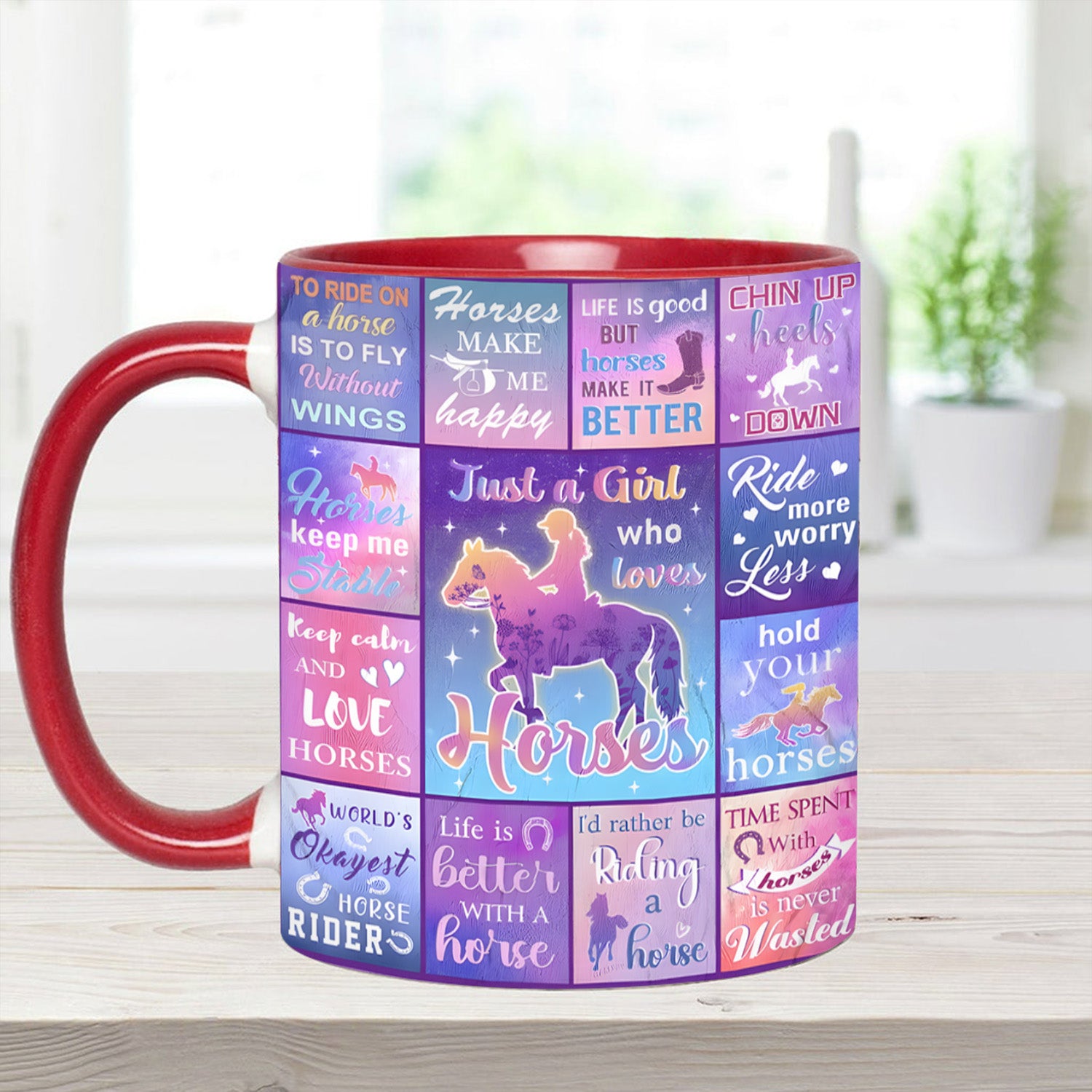 Horse Accent Mug Love Horse Gifts For Horse Lovers Woman - Image 9