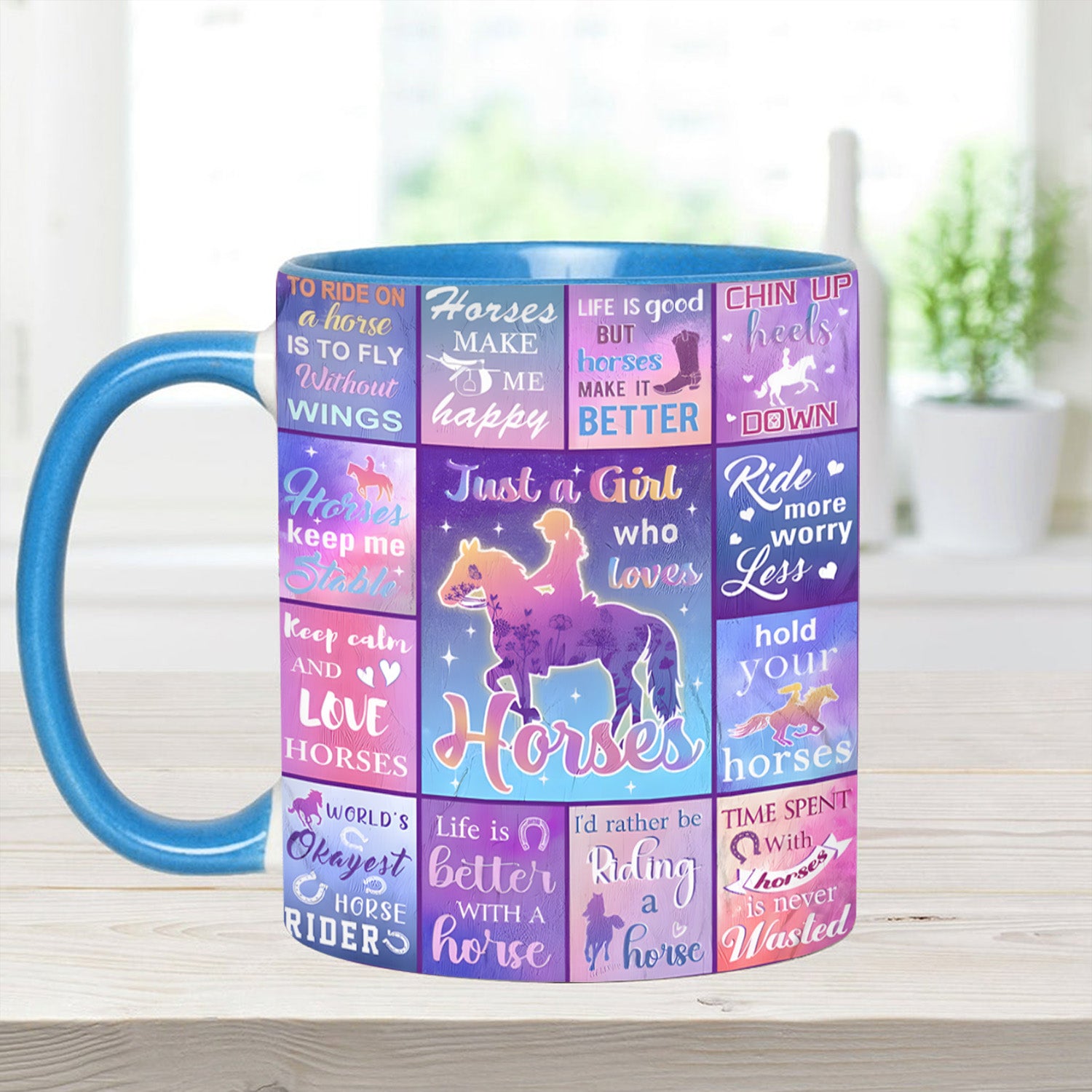 Horse Accent Mug Love Horse Gifts For Horse Lovers Woman - Image 4